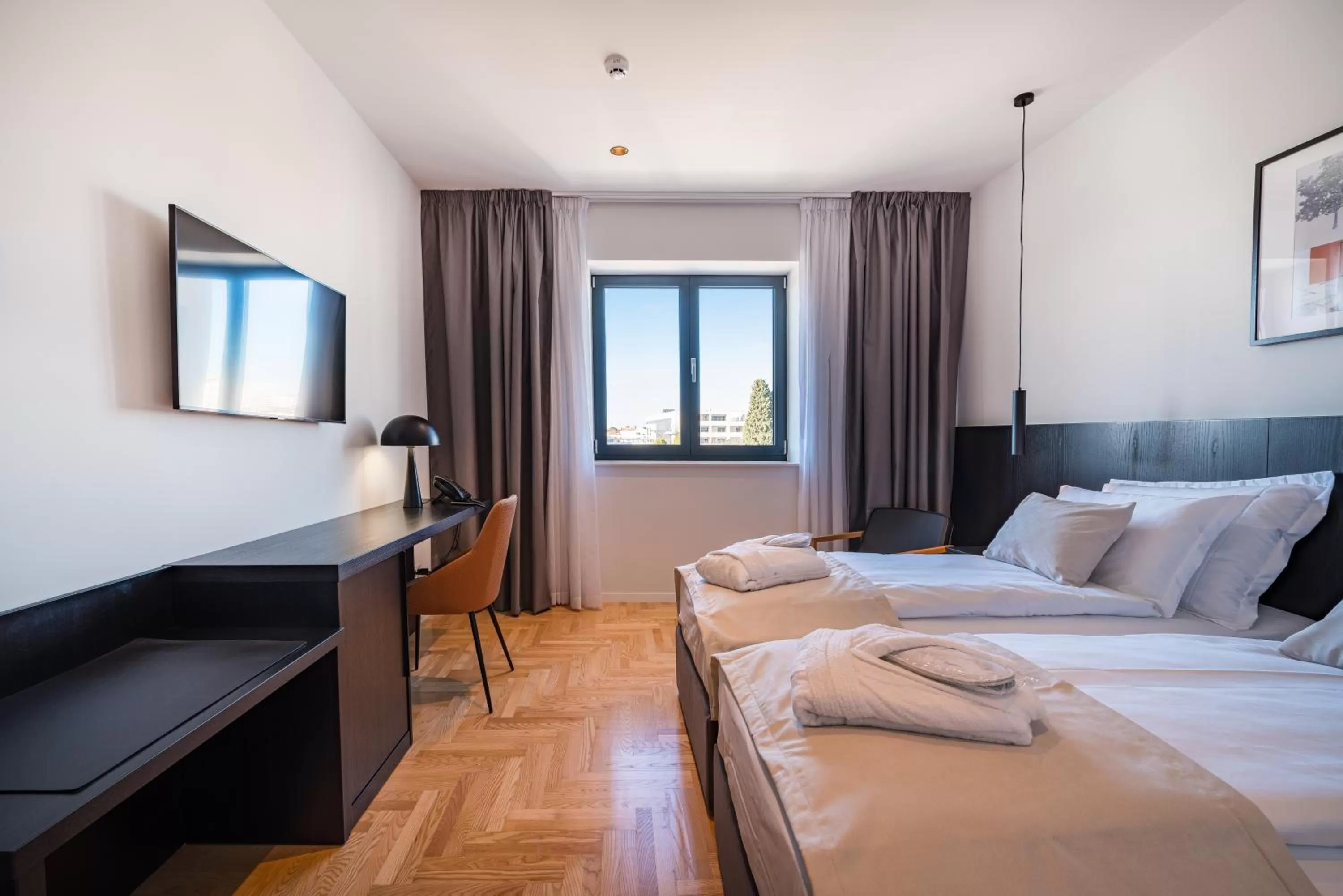 Bed in Miramare Hotel