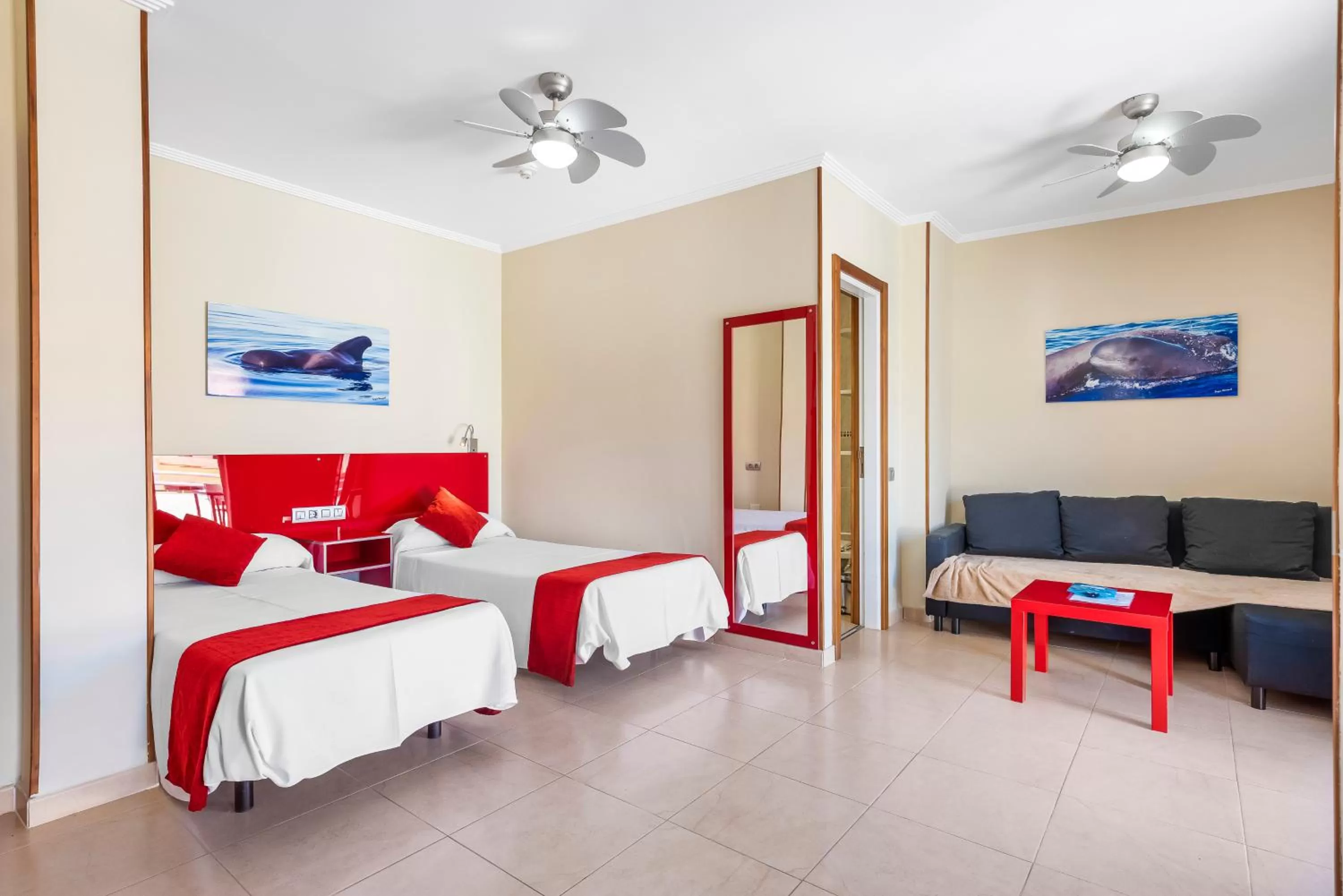 Photo of the whole room, Bed in Hotel Andrea´s