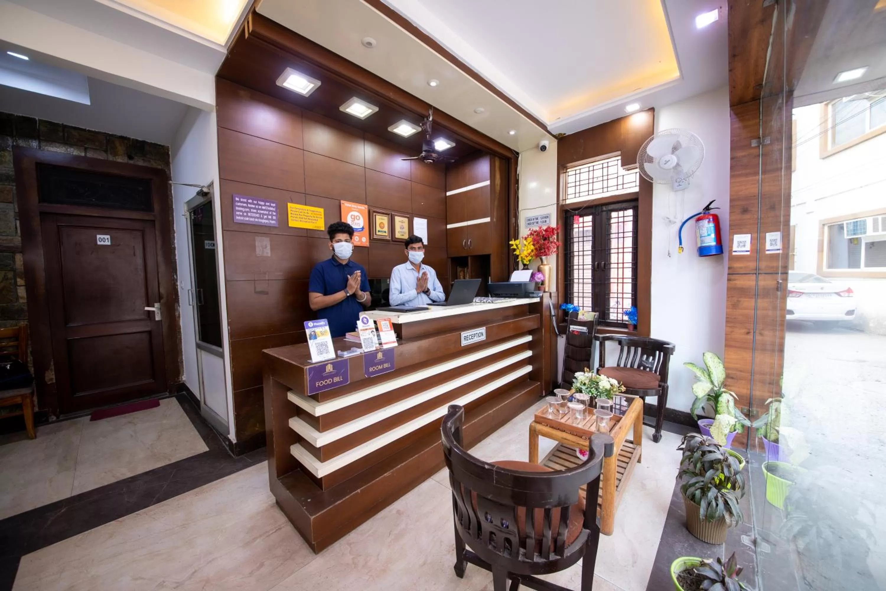 Staff, Lobby/Reception in Grey Castle - Hotel Near Haridwar Railway station