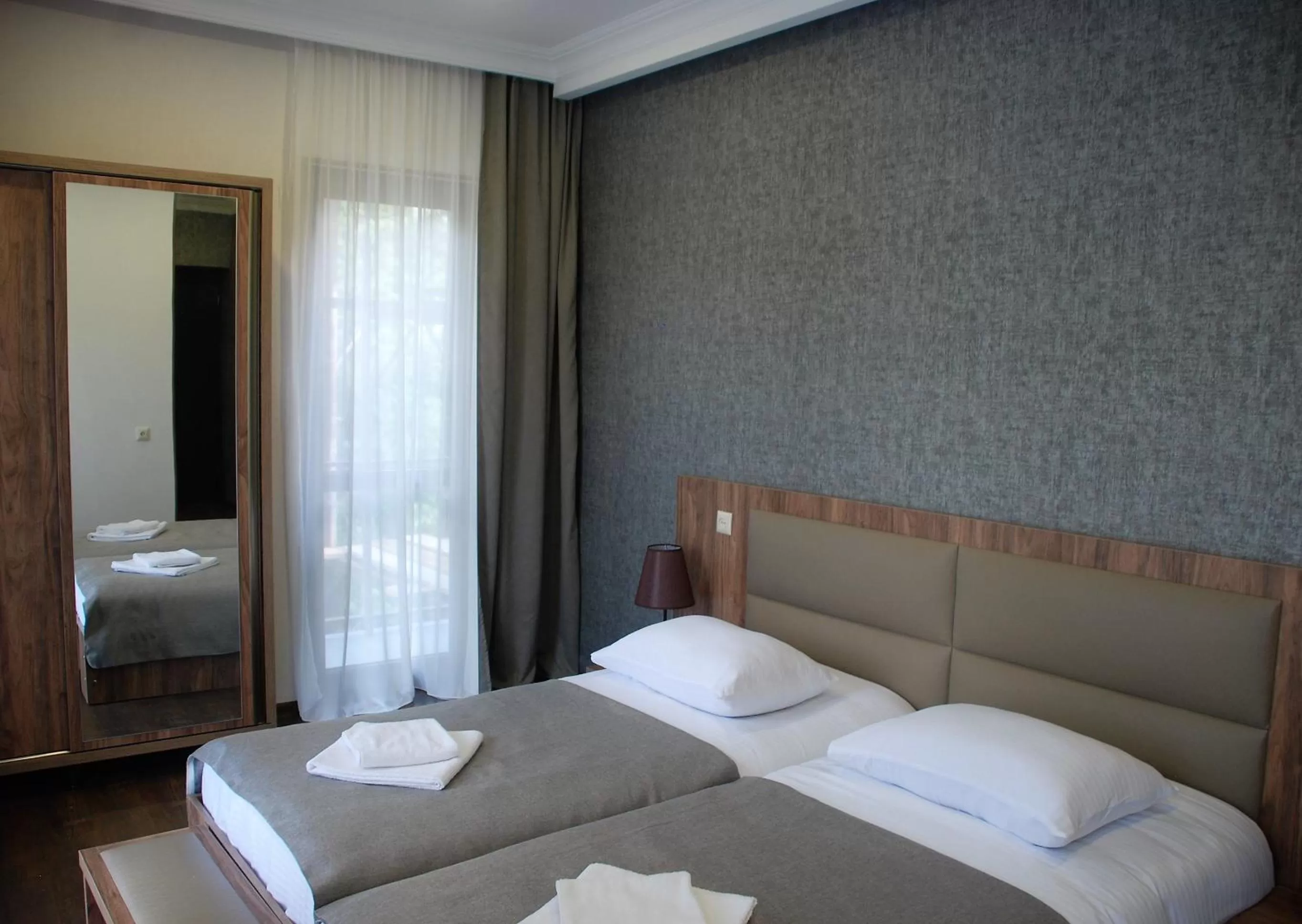Bed in Hotel Shgedi Mestia