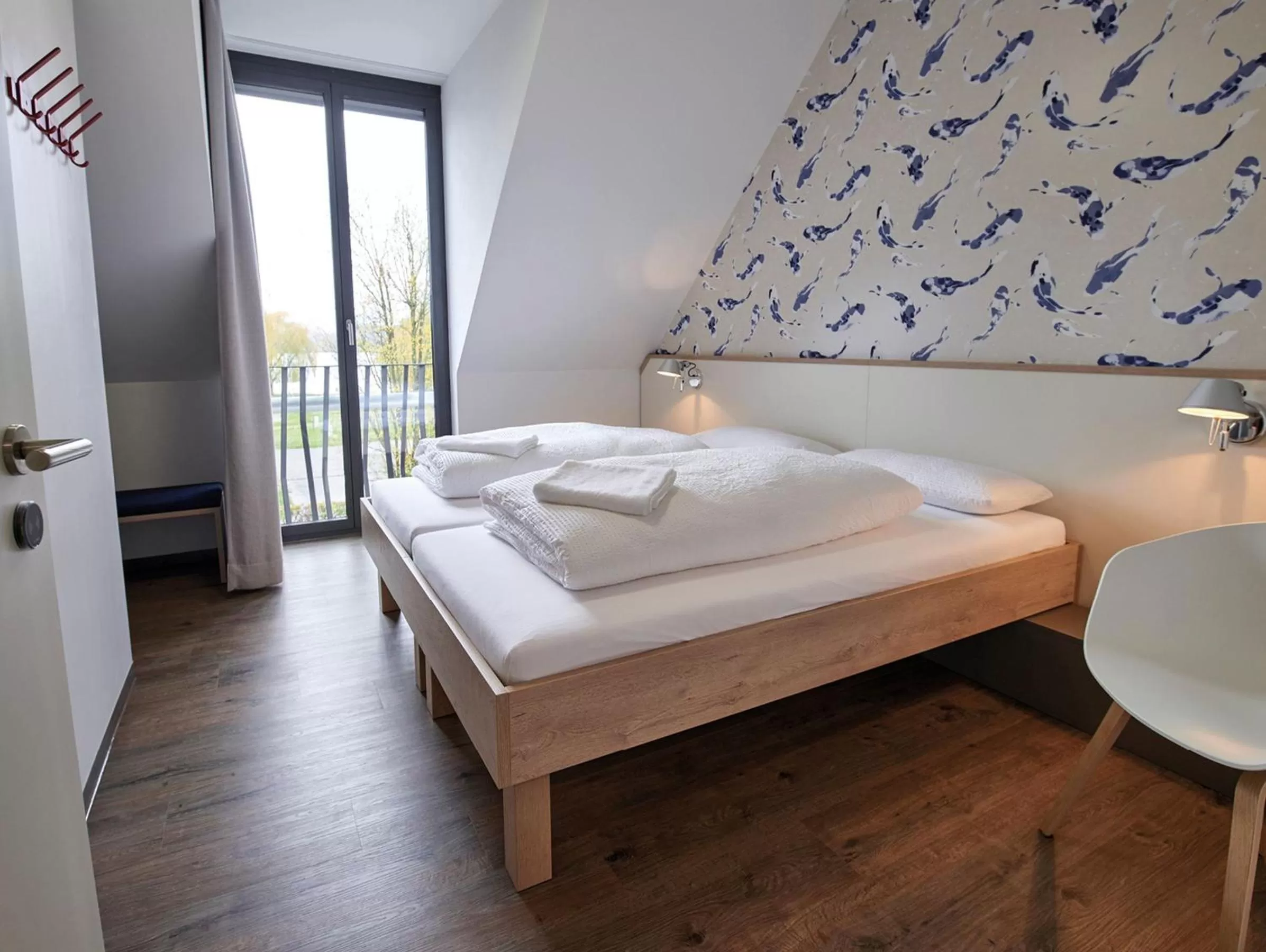 Bed in Radhotel am Gleis