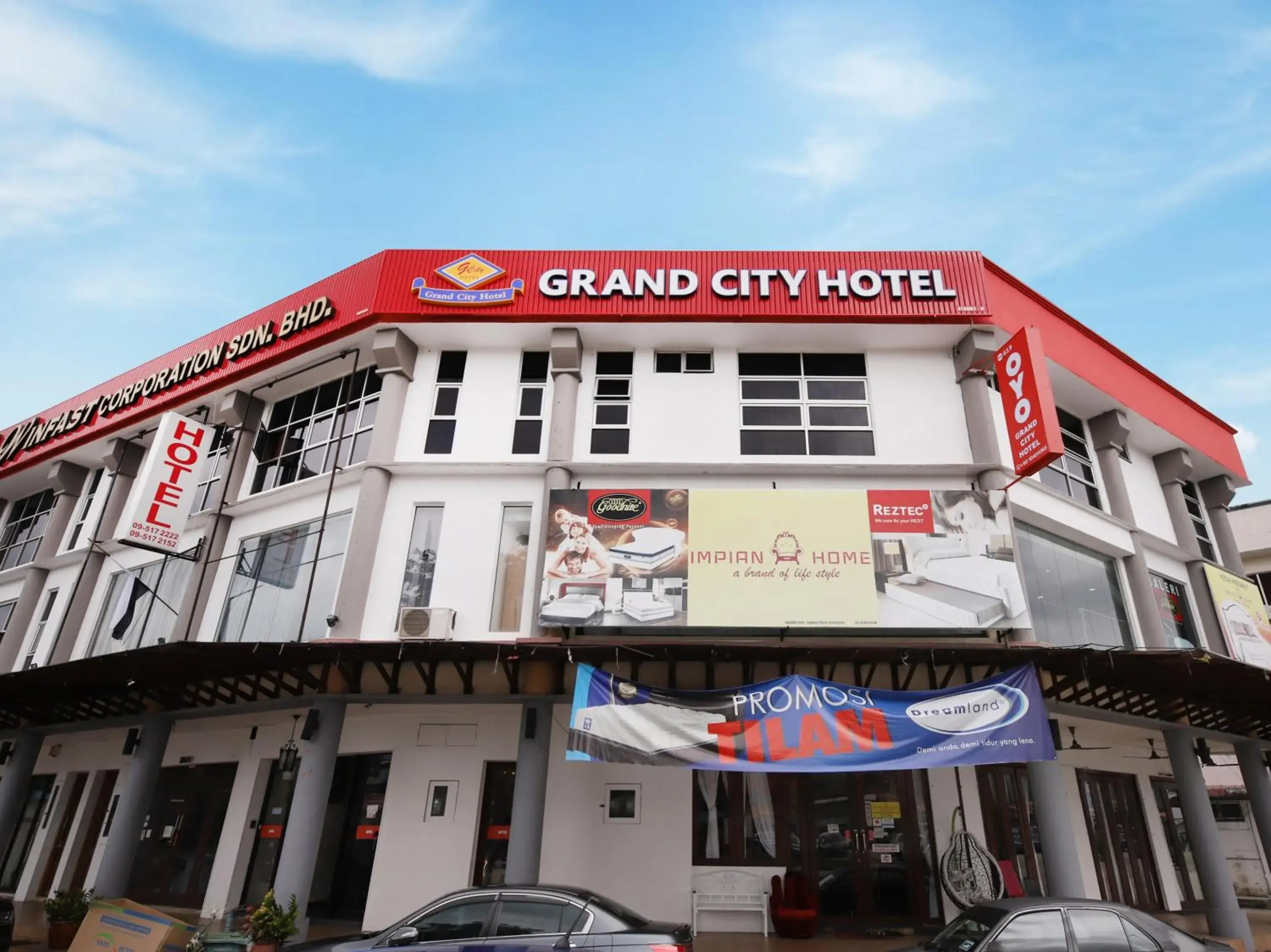Facade/entrance, Property Building in OYO 619 Grand City Hotel 2 Facade/entrance, Property Building in OYO 619 Grand City Hotel 2