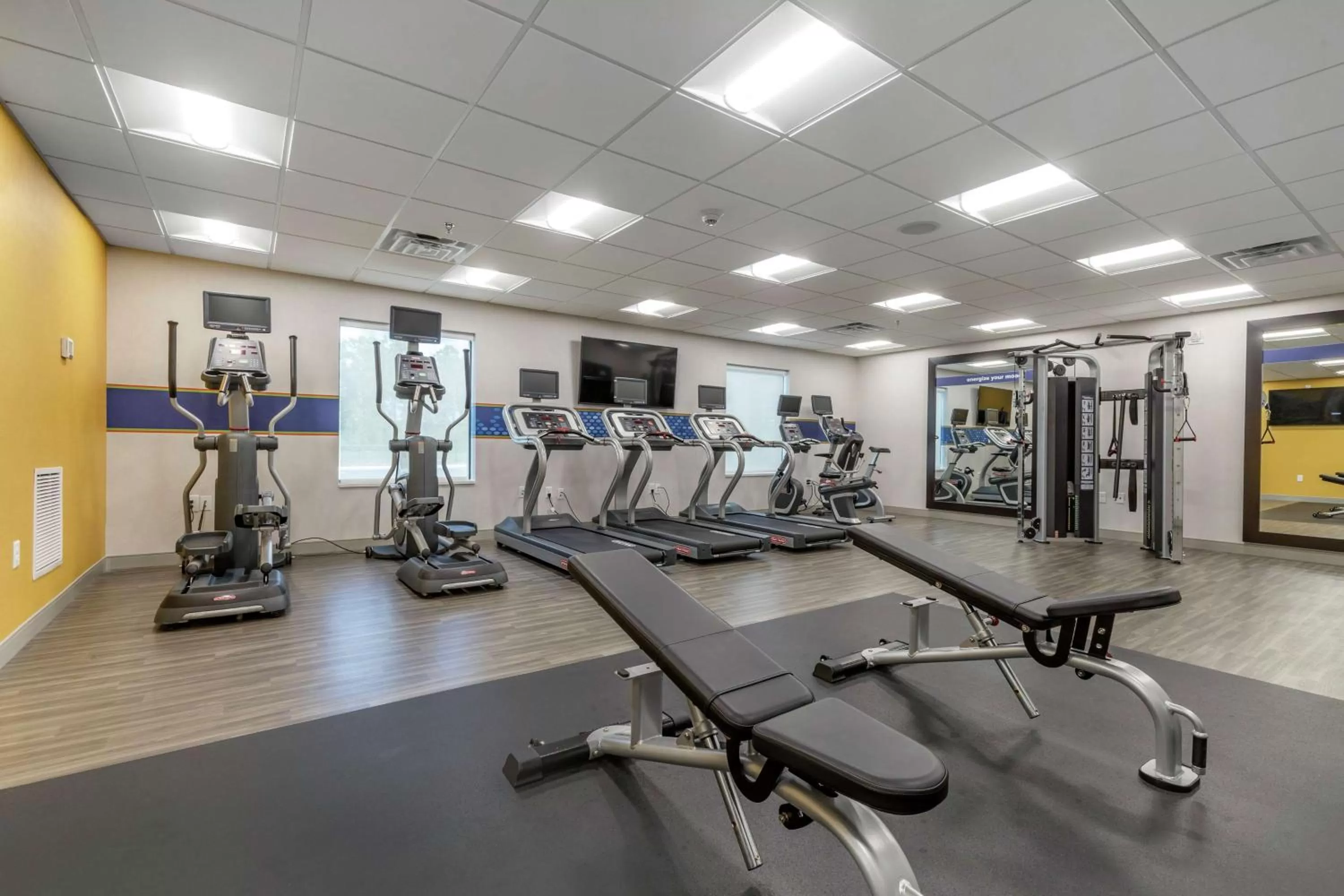 Fitness centre/facilities in Hampton Inn Camden, SC