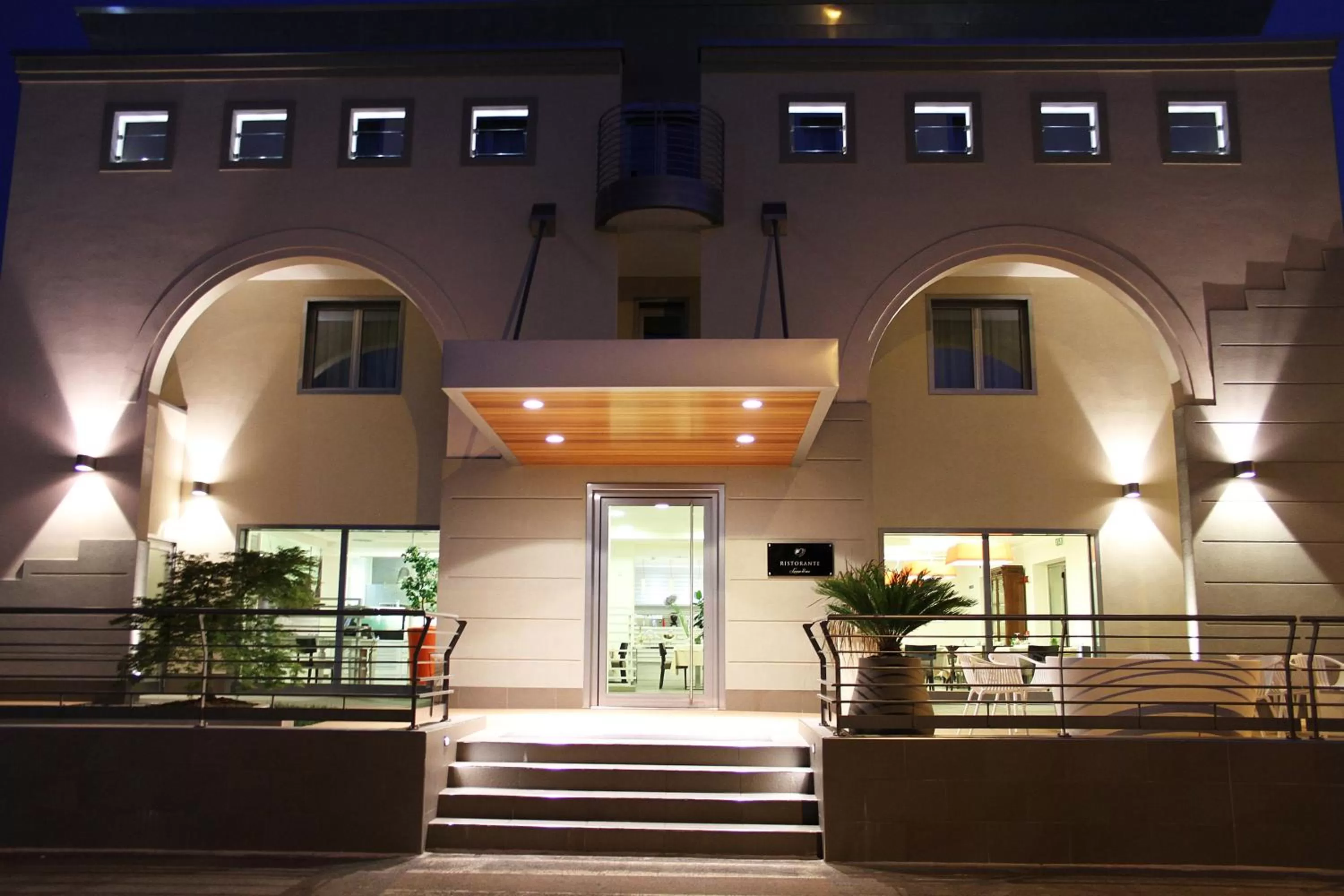 Facade/entrance in Hotel La Conchiglia