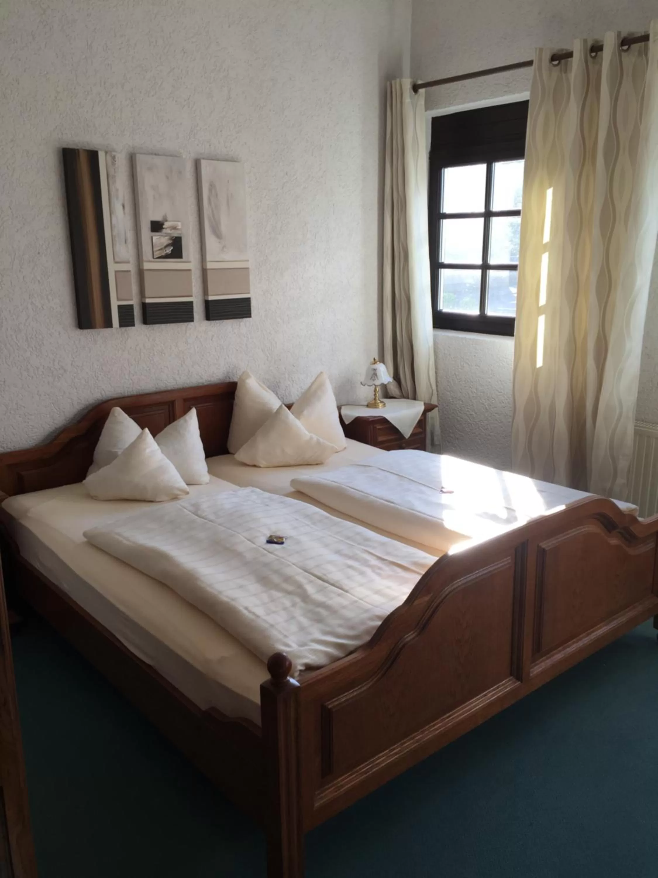 Bedroom, Bed in Landhaus Waldziegelhütte