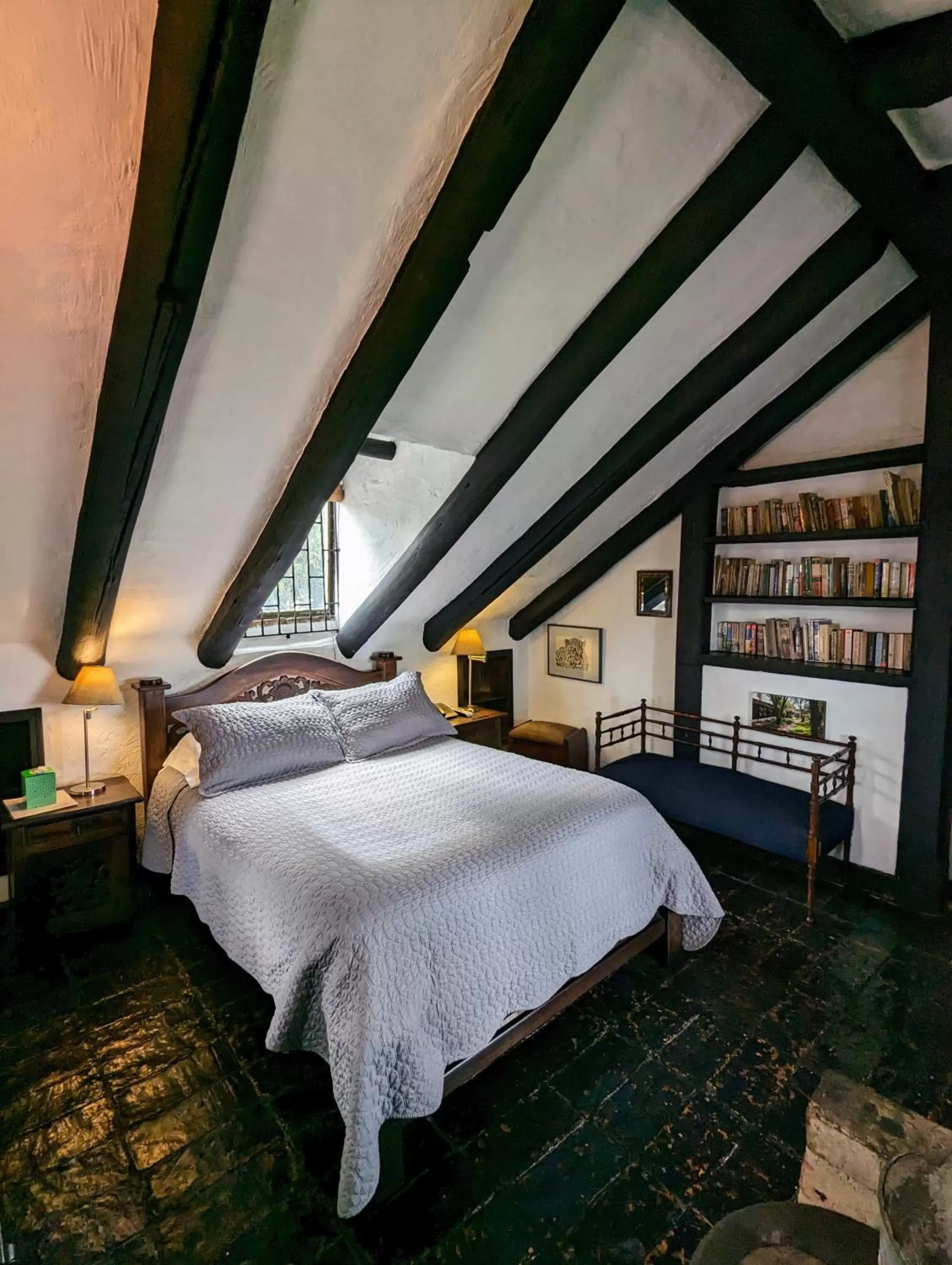 Bed in Posada Cafe La Huerta