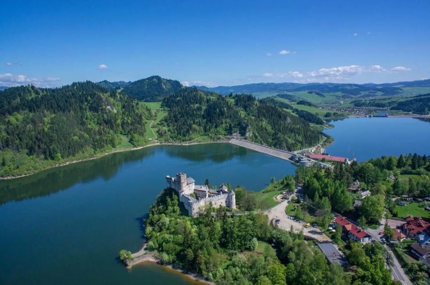 Natural landscape, Bird's-eye View in Willa u Perełki