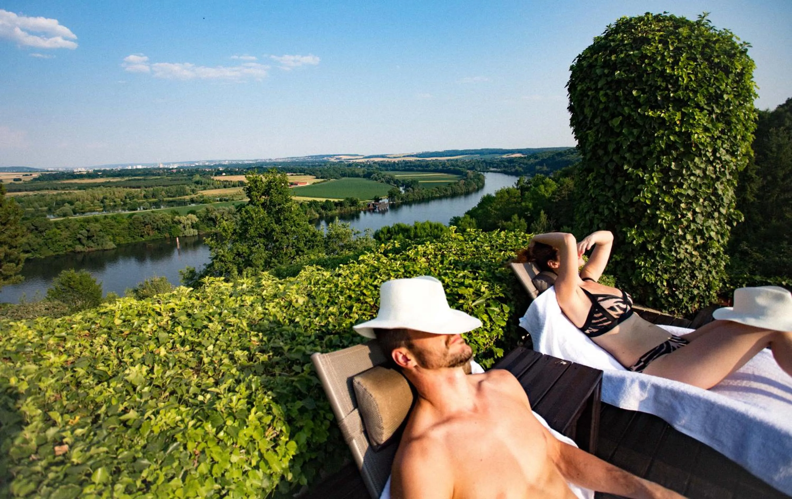 People in Domaine De La Corniche