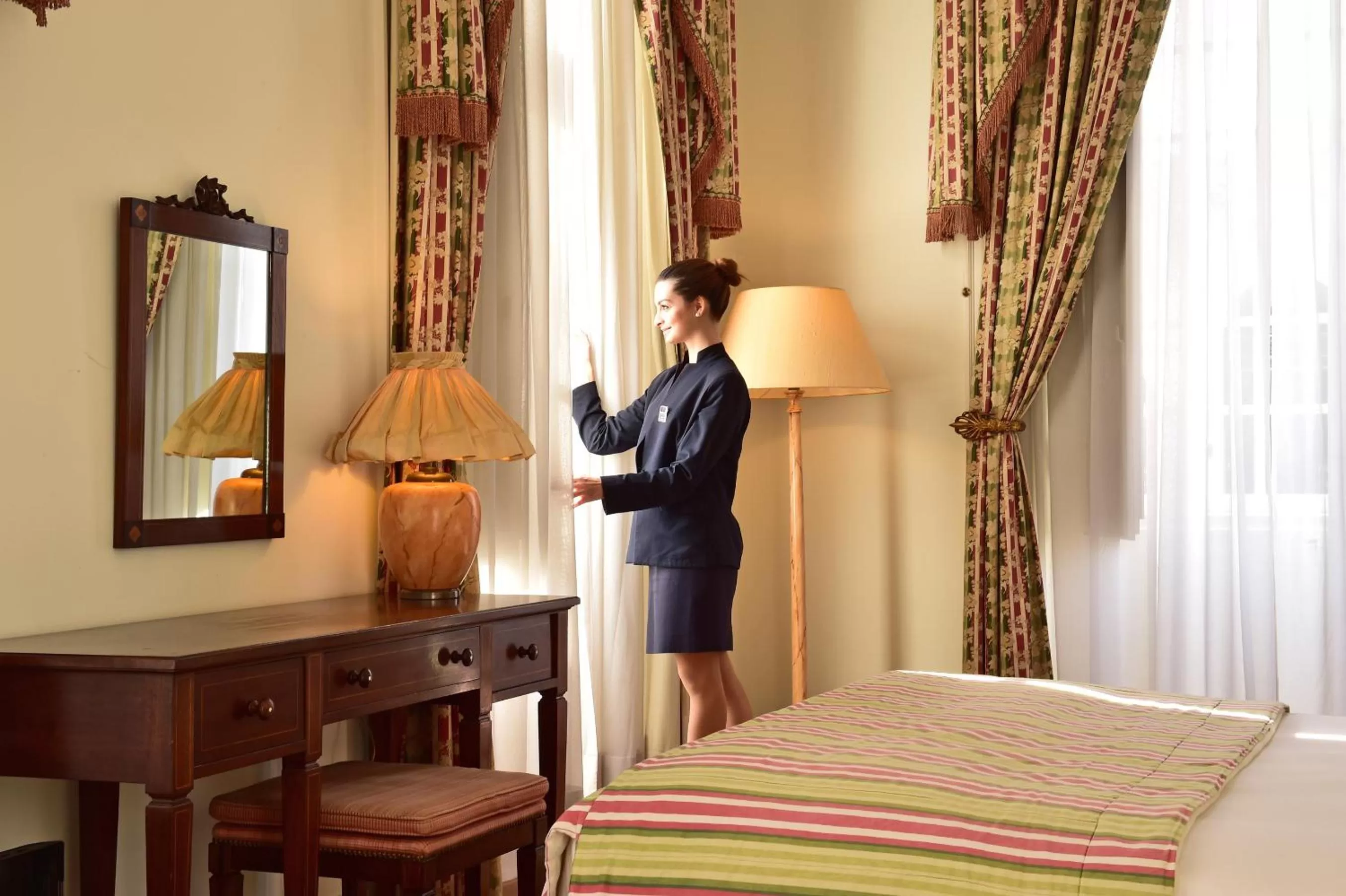 Decorative detail, Bed in Pousada Palacio de Queluz