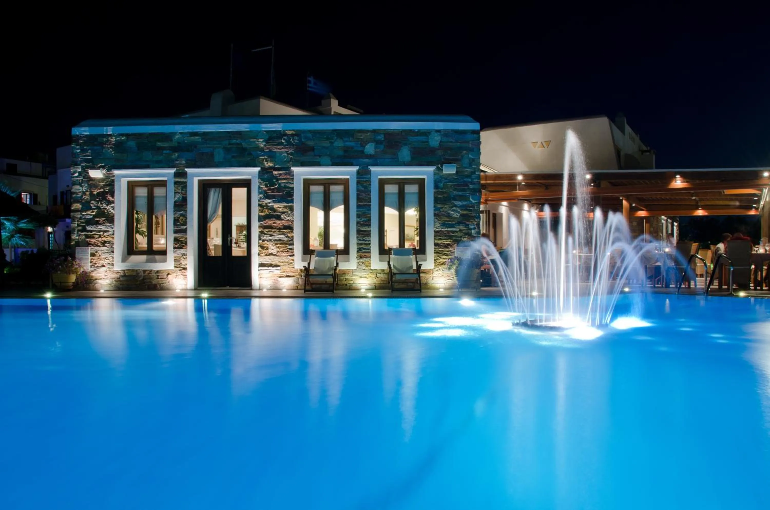 Swimming pool in Naxos Resort Beach Hotel
