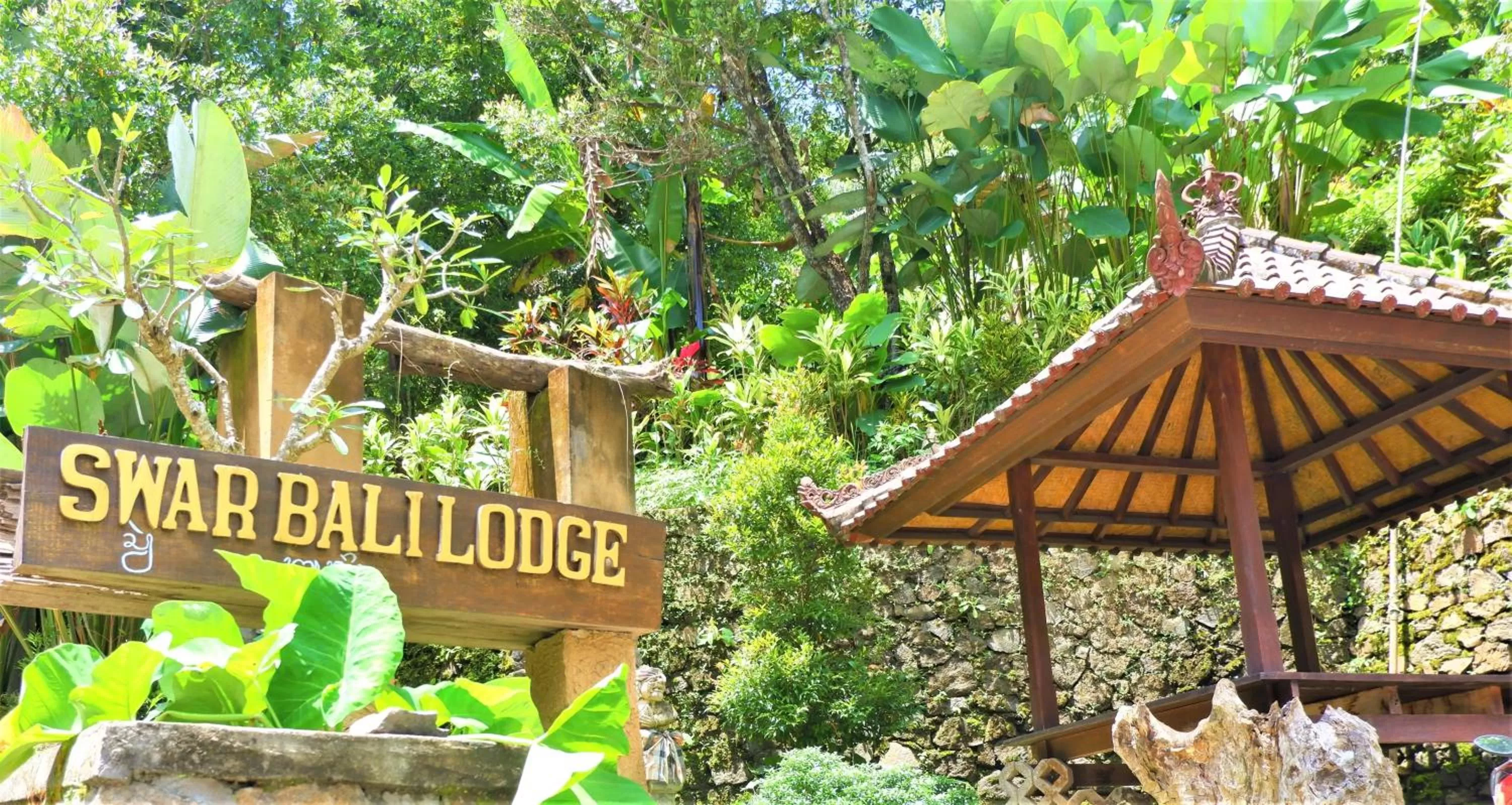 Facade/entrance in Swar Bali Lodge