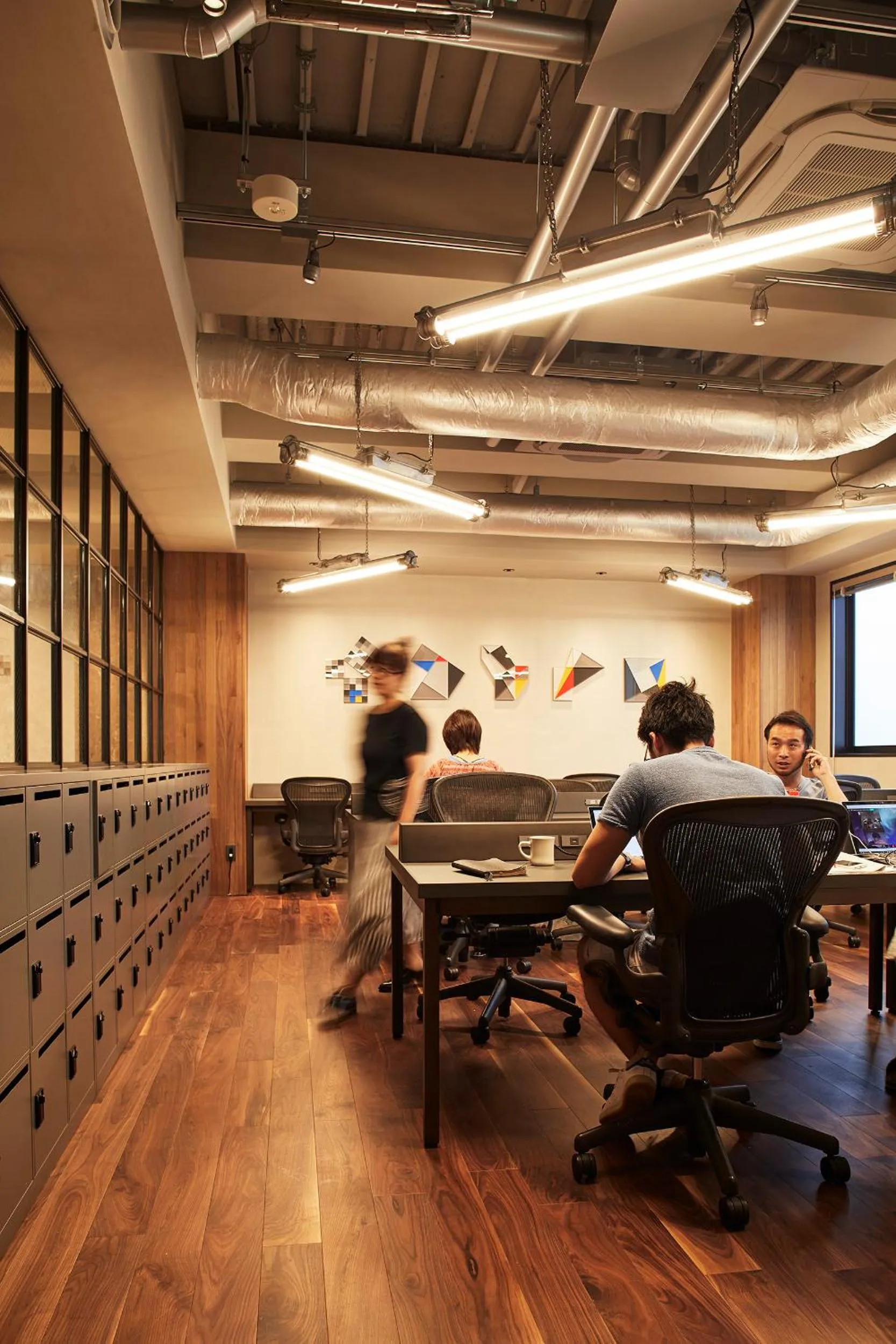 Communal lounge/ TV room in The Millennials Kyoto