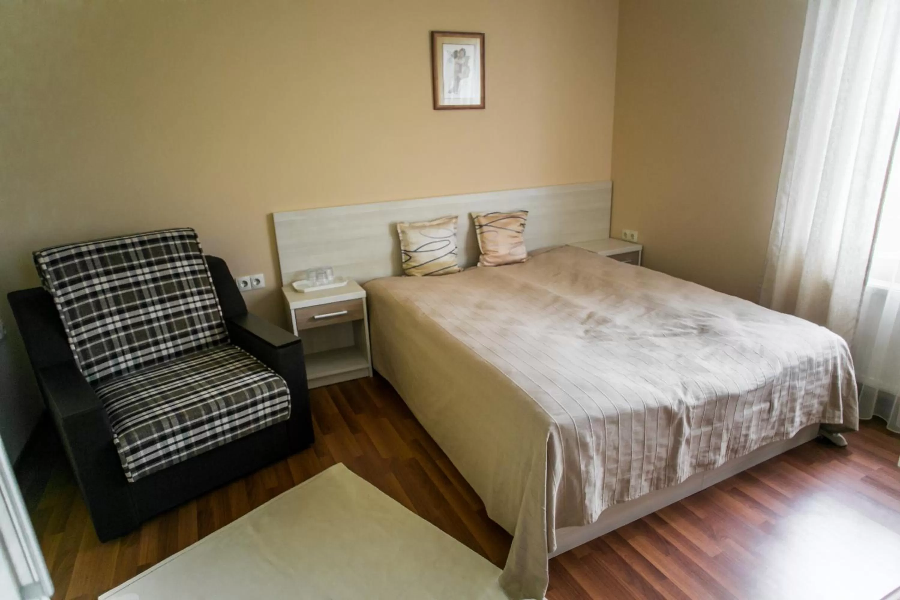 Bed in Tulipan Hotel Aquapark