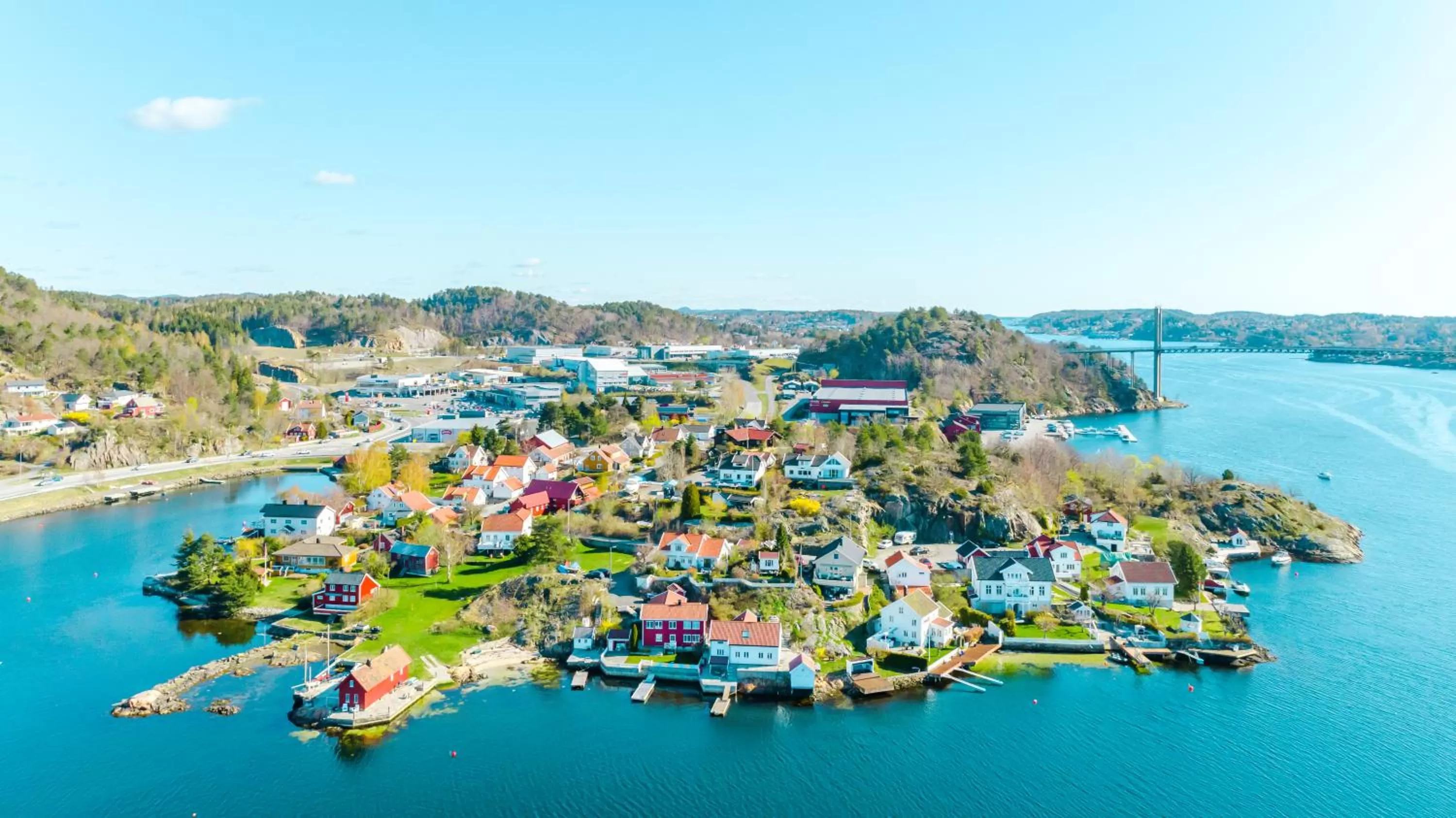 Other, Bird's-eye View in Krøgeneslåven Microtel