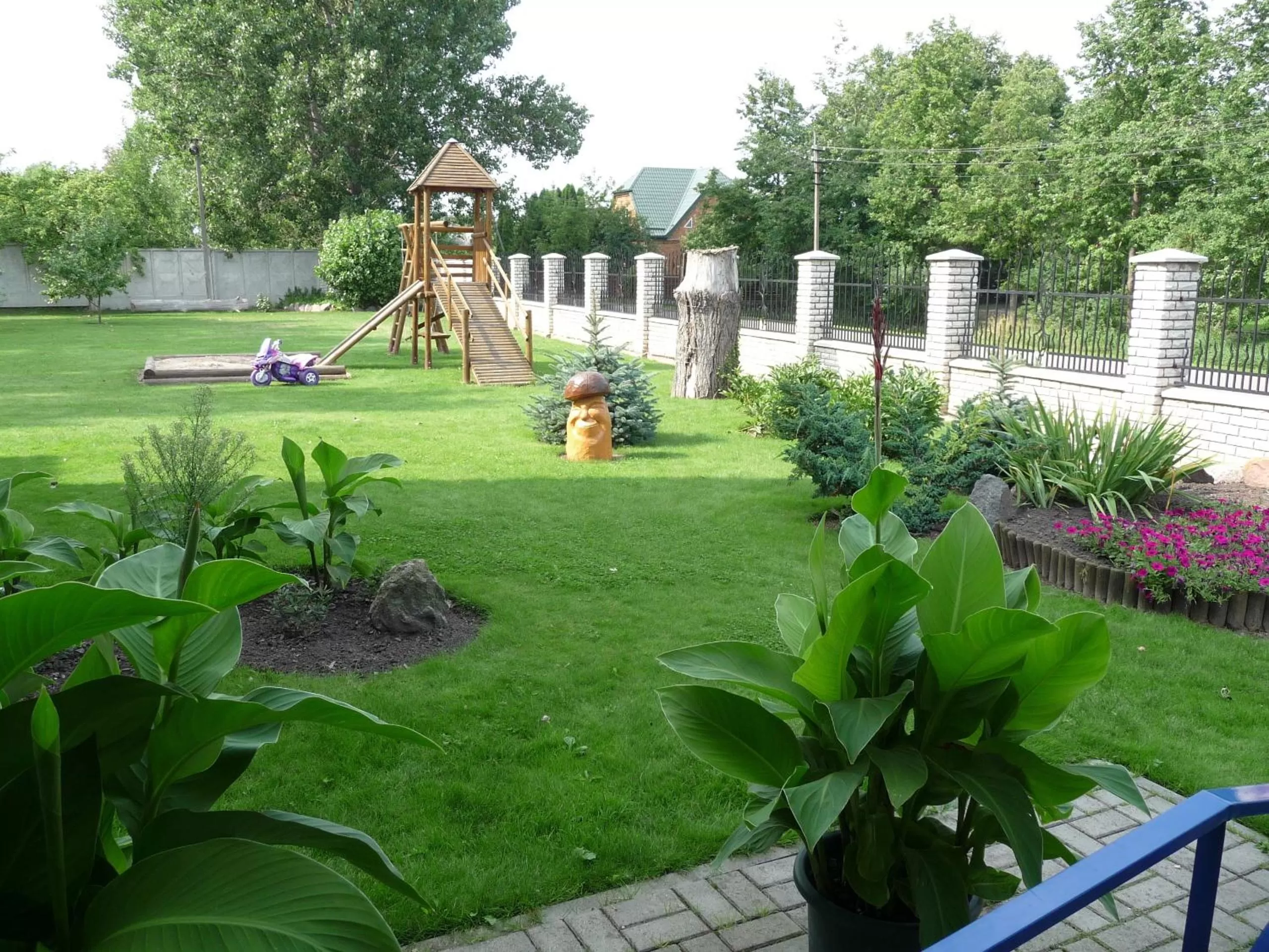 Patio, Children's Play Area in Skaistažiedė