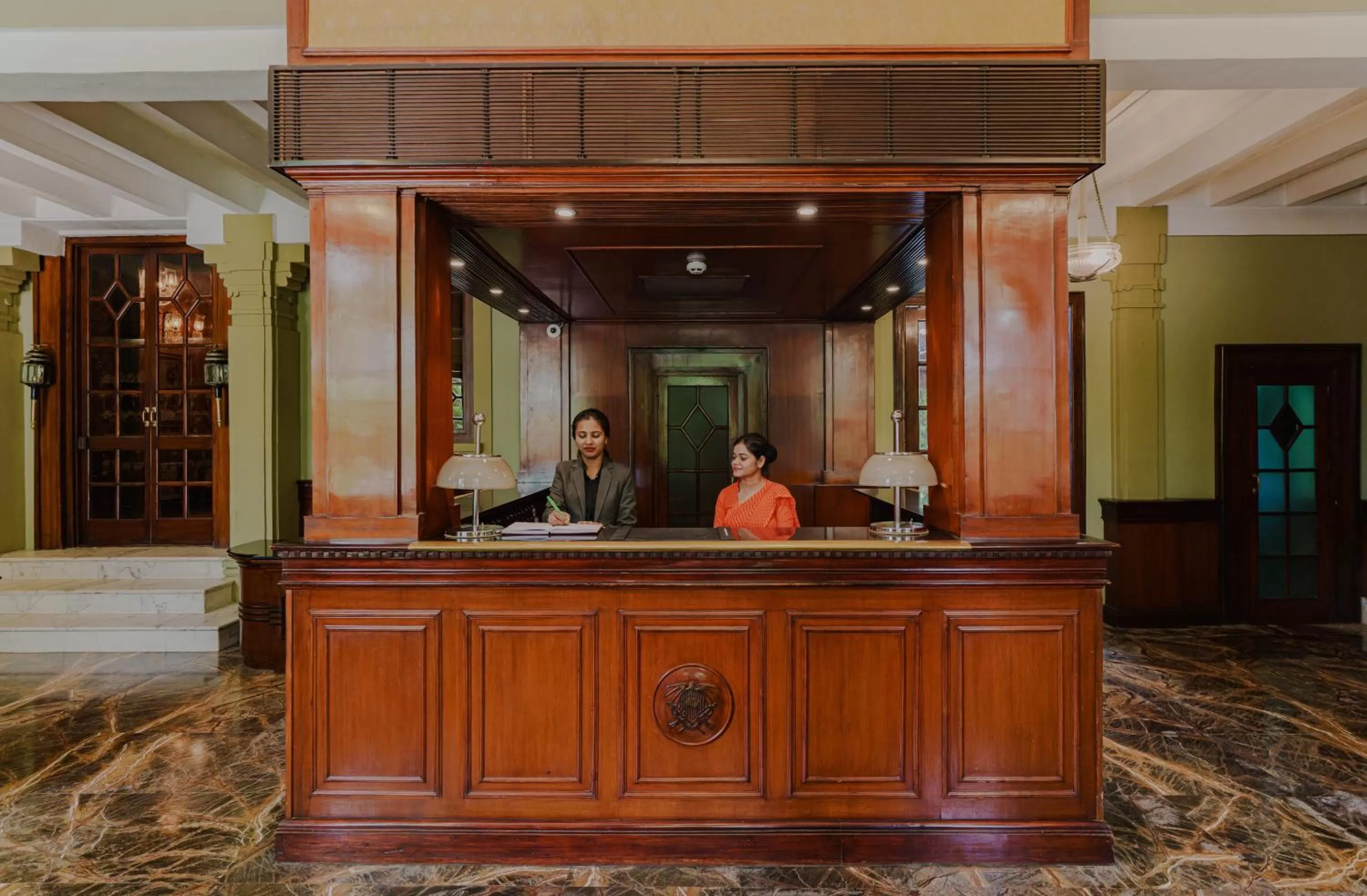 Lobby or reception in Ajit Bhawan - A Palace Resort