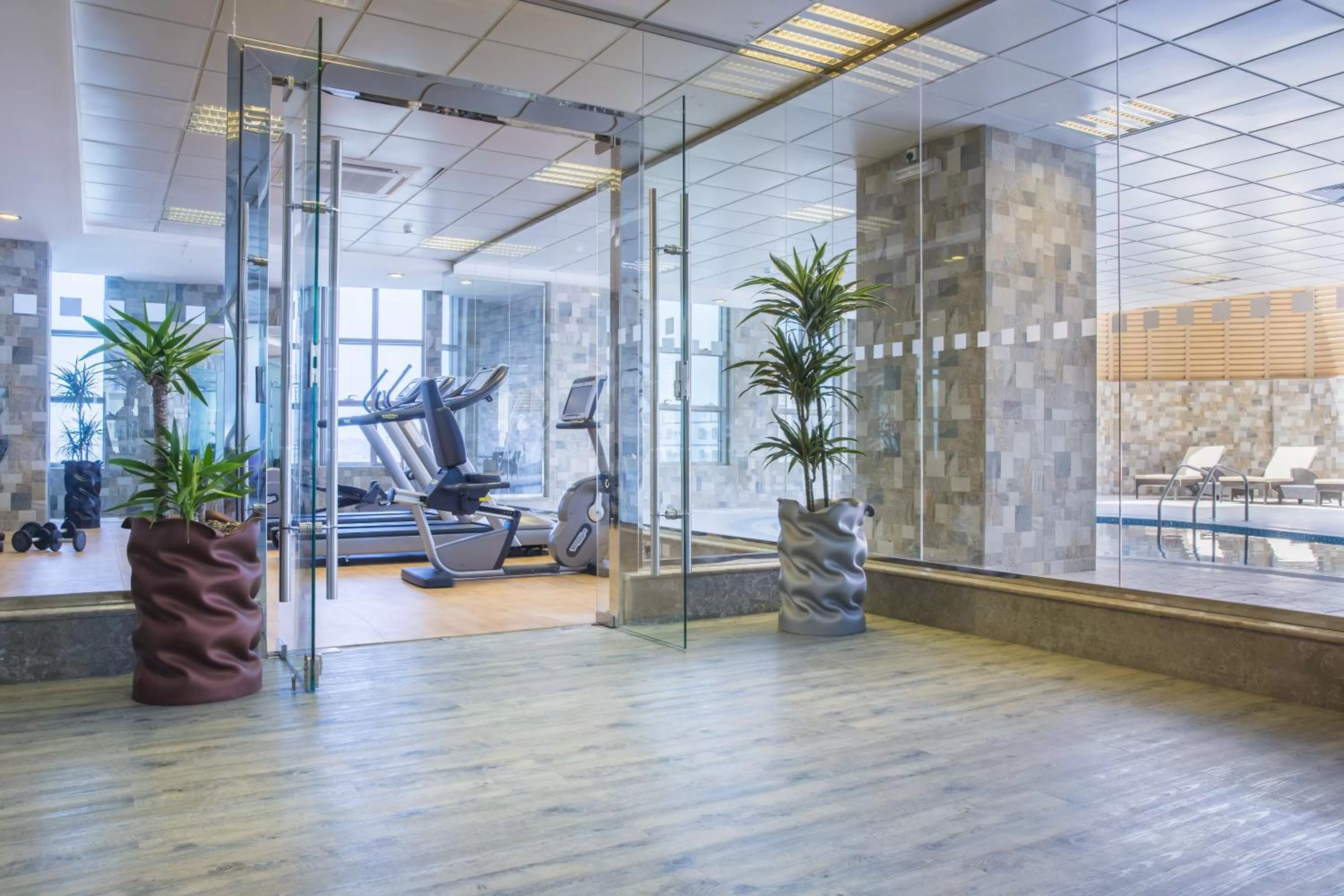 Fitness centre/facilities in Radisson Blu Plaza Jeddah