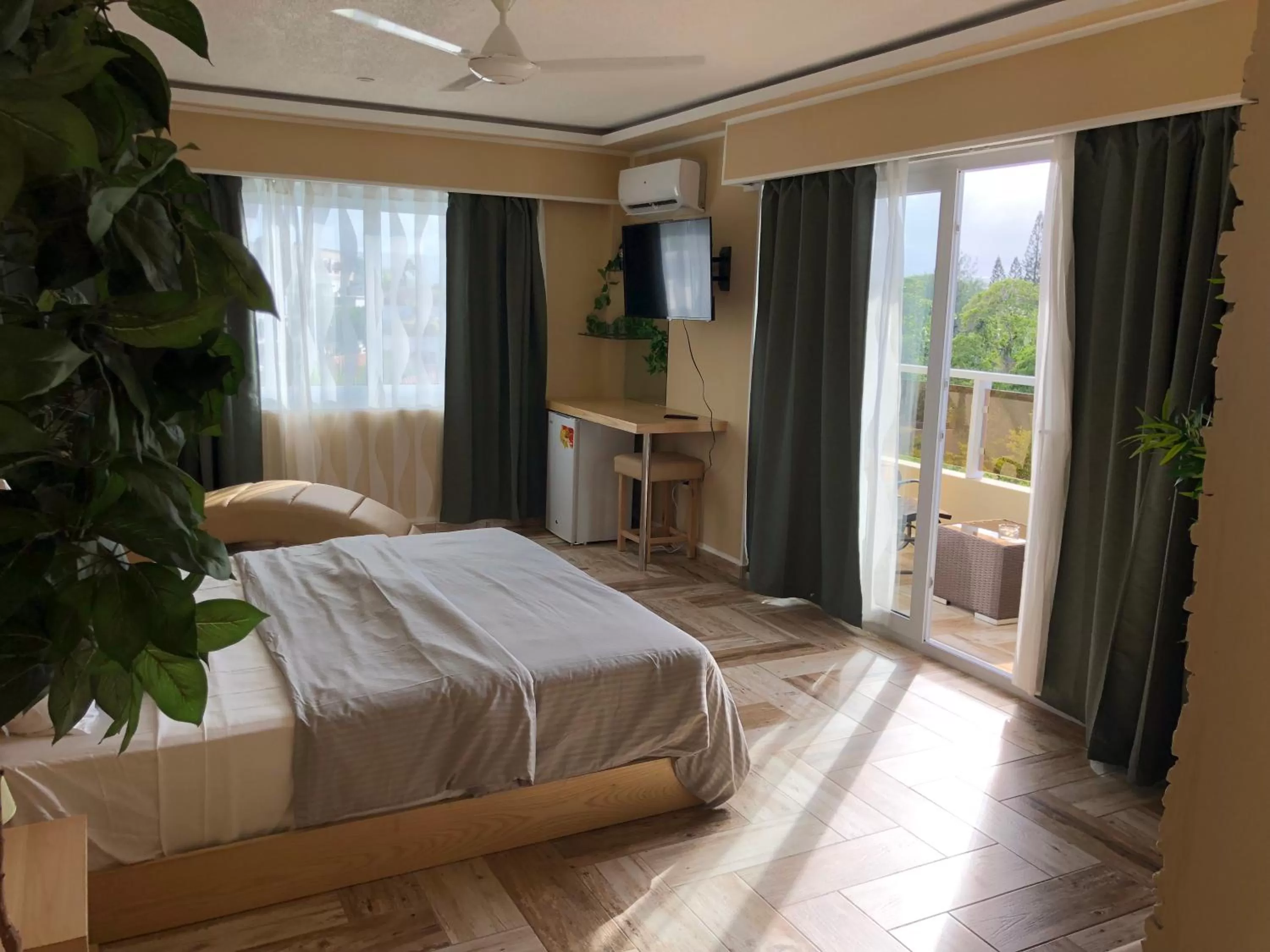 Bed in Sosua Inn Hotel