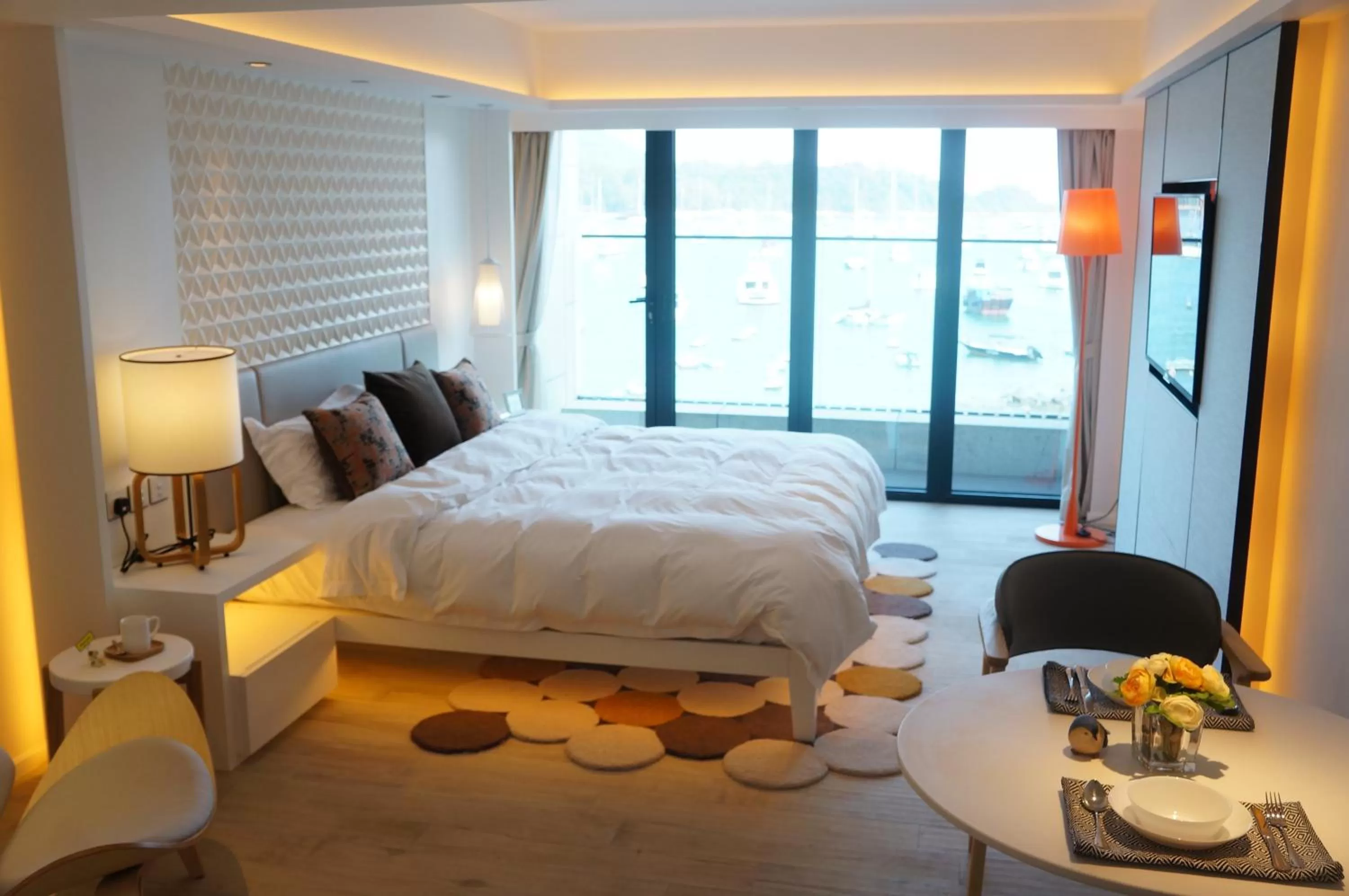 Bed in The Pier Hotel