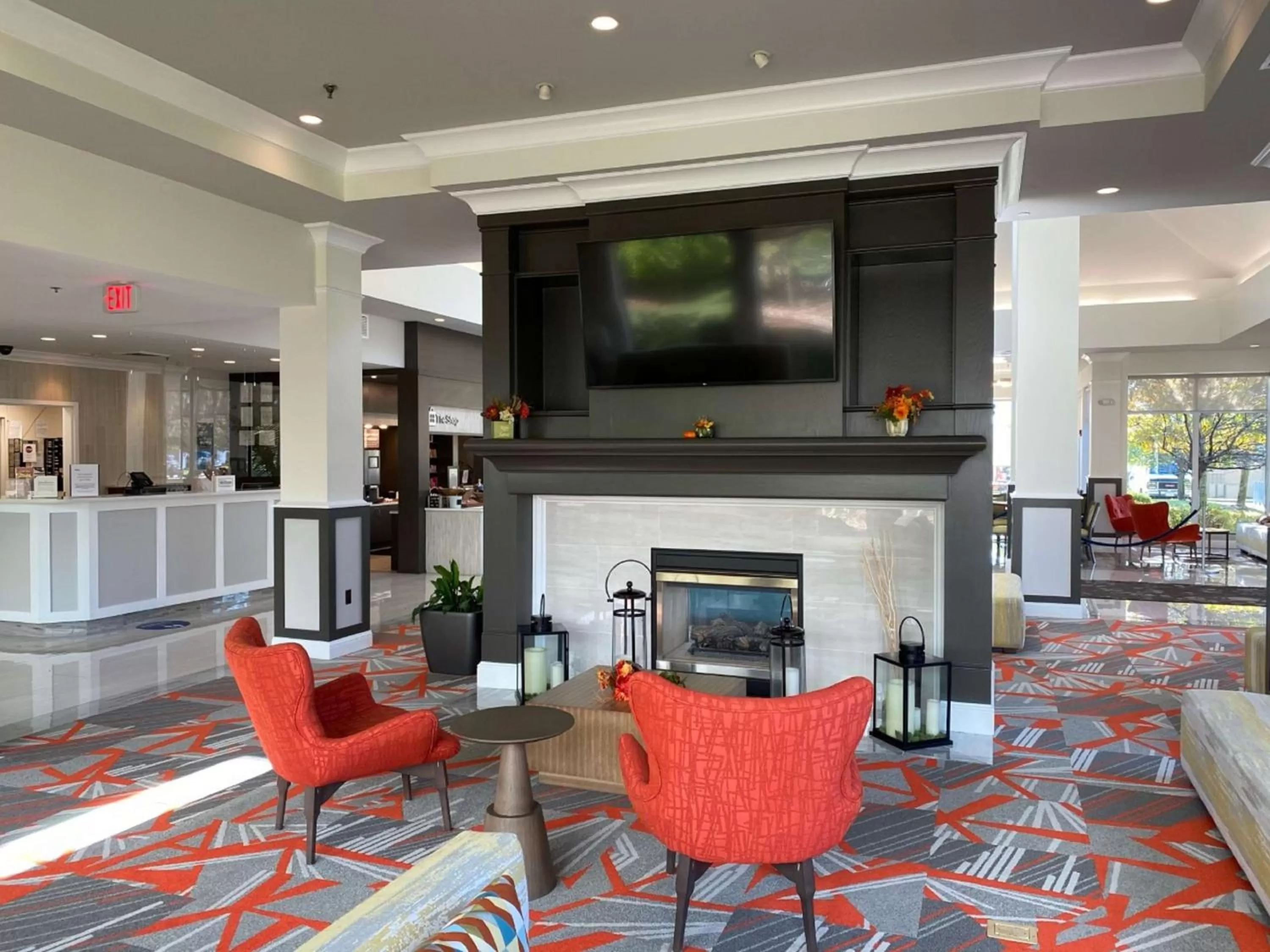 Lobby or reception in Hilton Garden Inn Columbia
