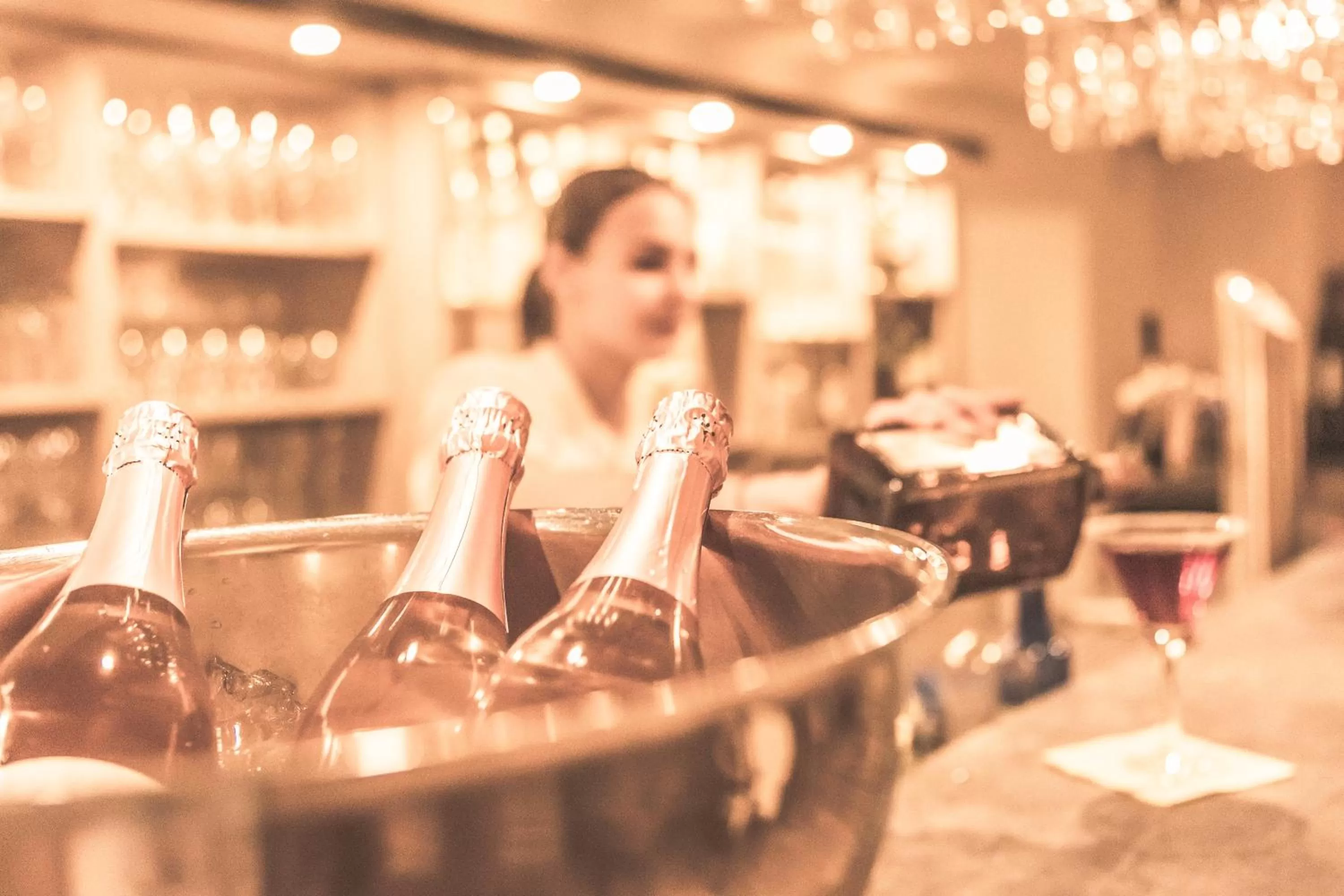 Lounge or bar in Wohlfühlhotel Landmann