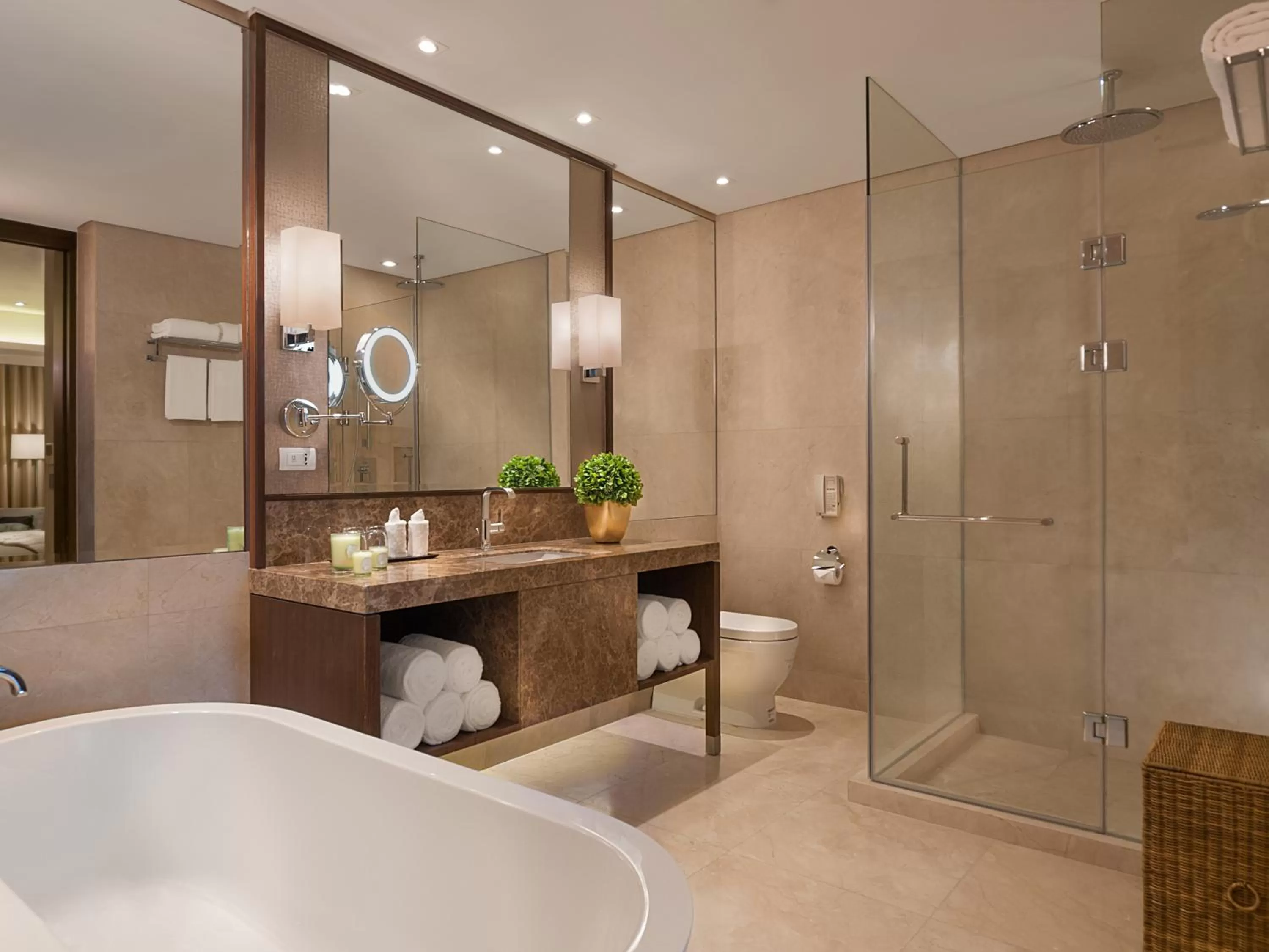 Bathroom in Ascott Bonifacio Global City Manila