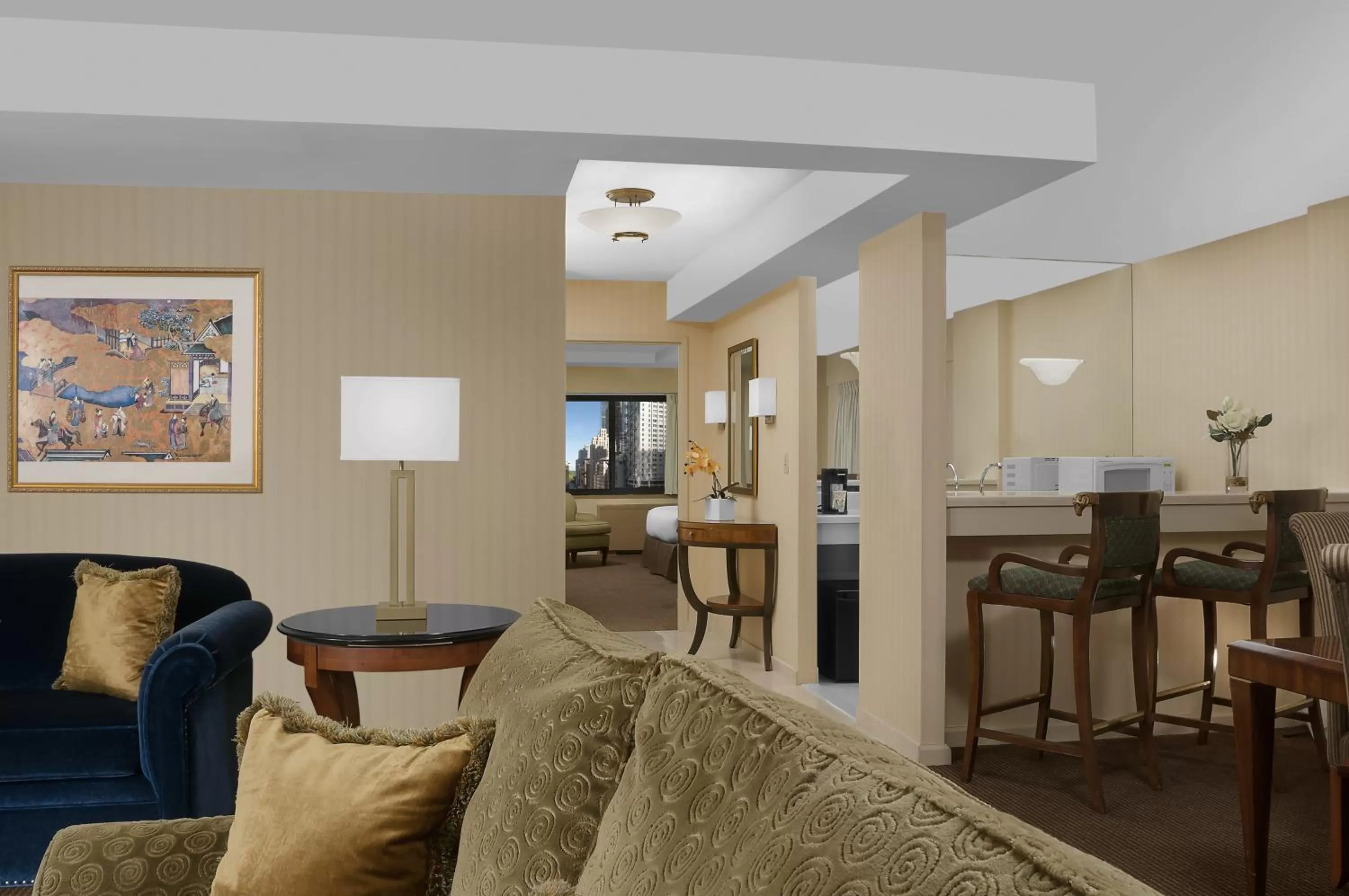 Decorative detail in The Manhattan at Times Square