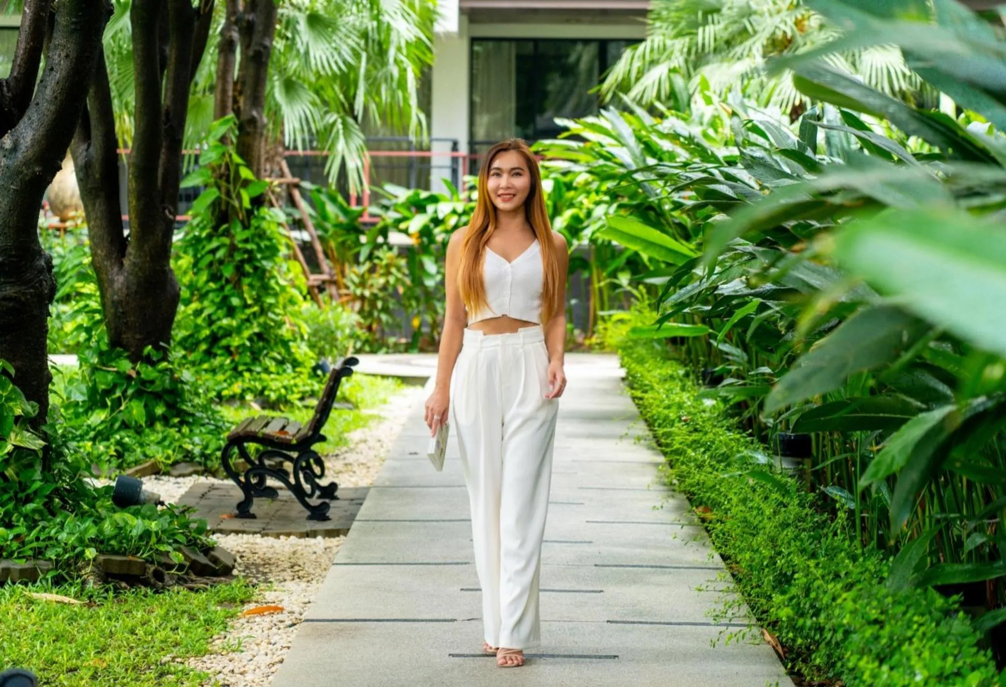 Garden in Amanta Hotel & Residence Ratchada