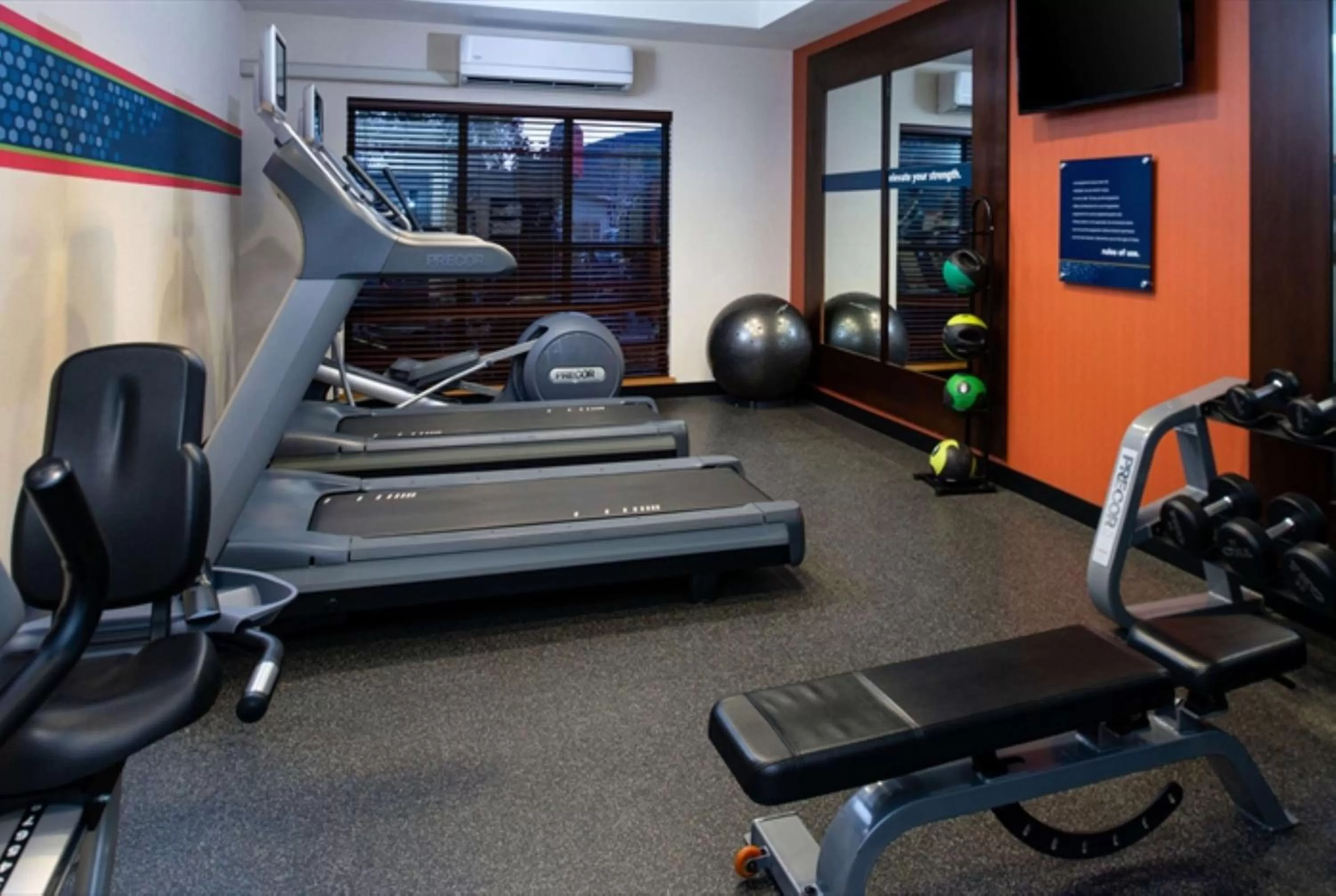 Fitness centre/facilities in Hampton Inn Glenwood Springs