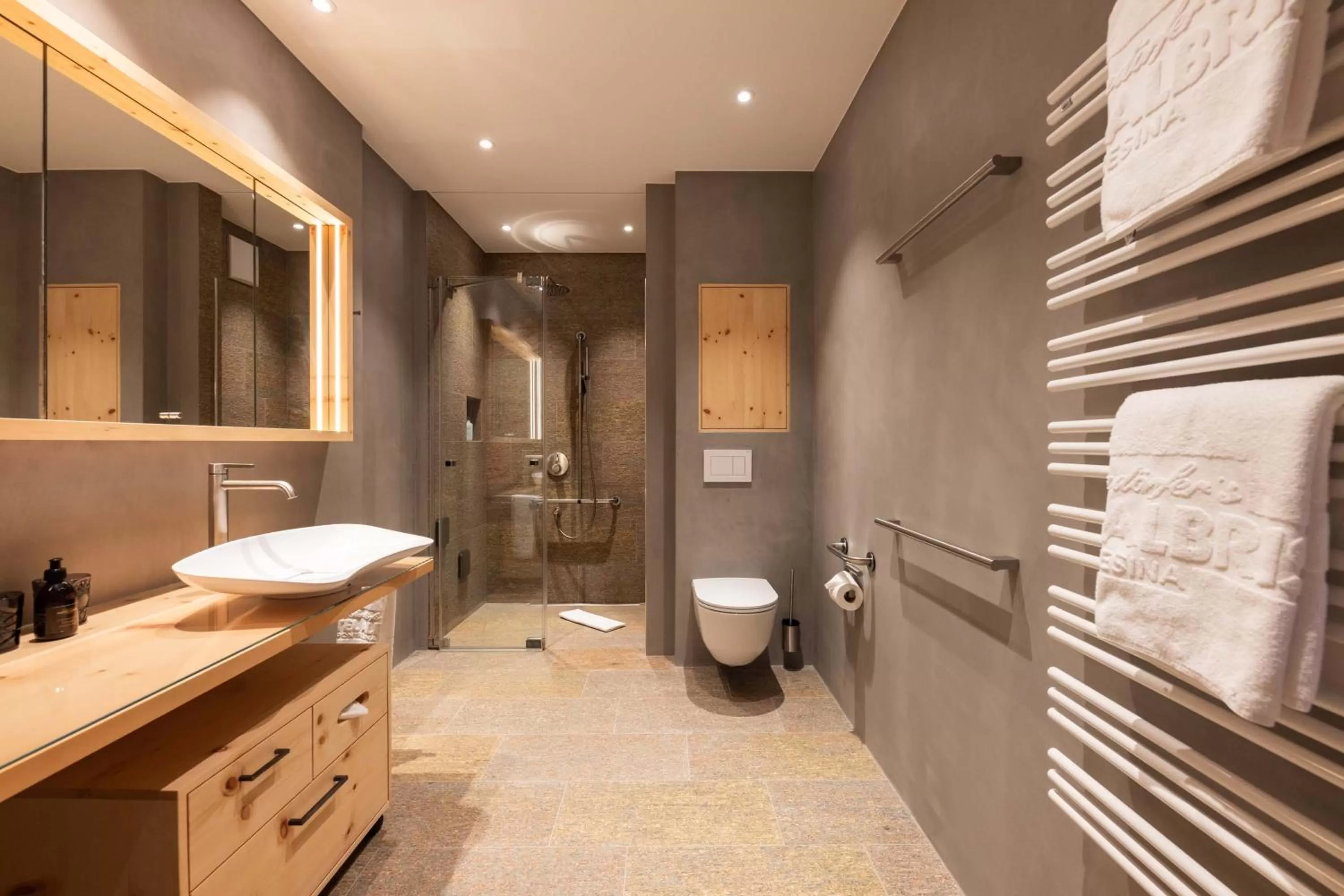 Bathroom in Hotel Albris