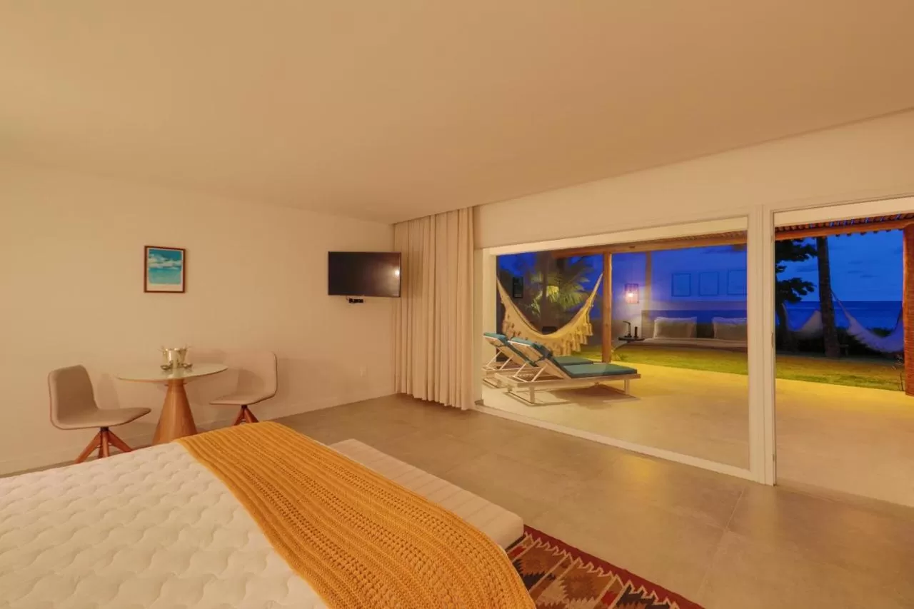 TV/Entertainment Center in Pousada Aldeia Beijupirá