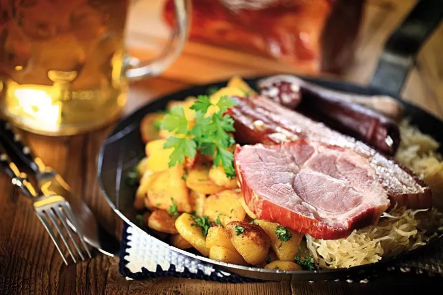 Food in AKZENT Hotel Krone