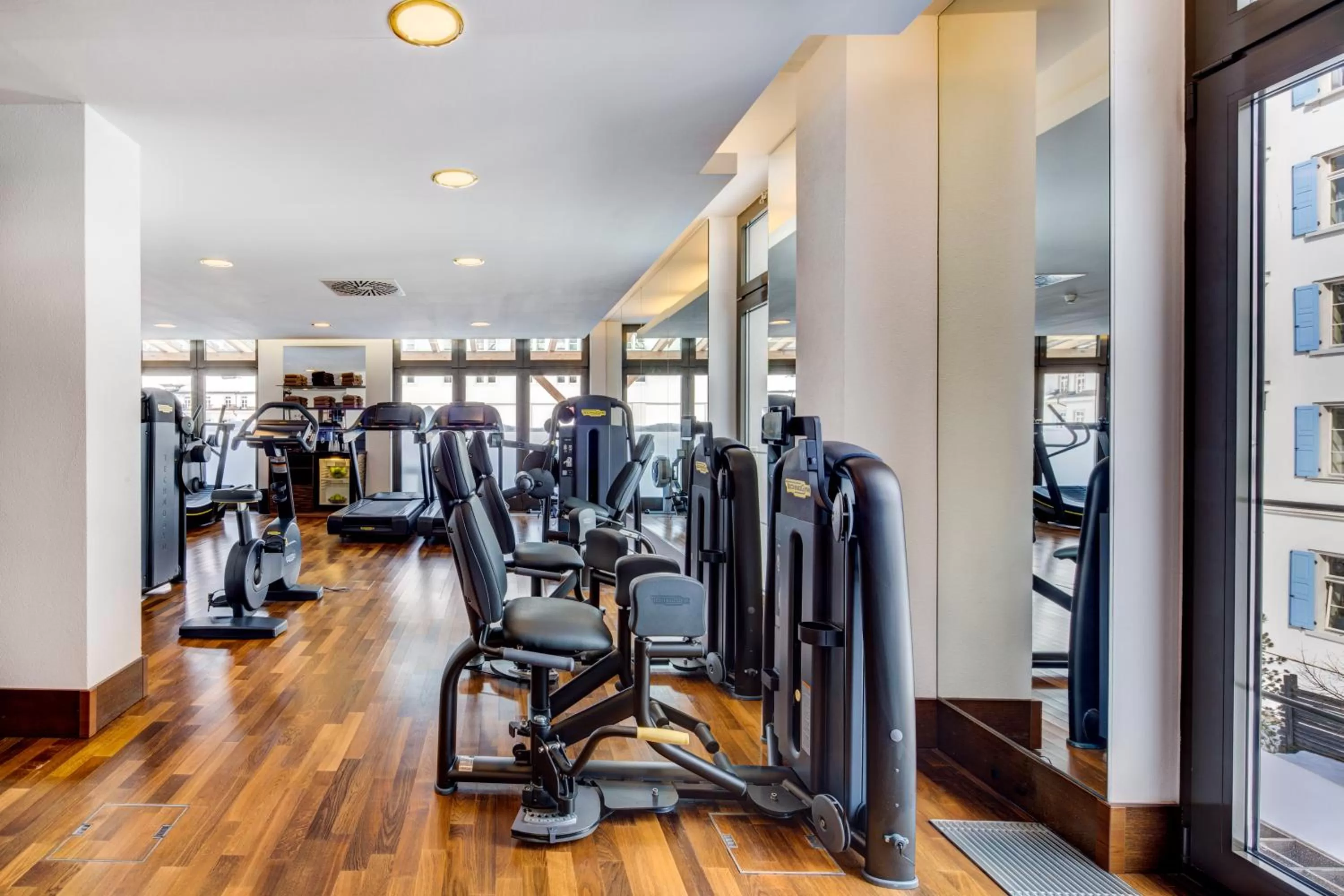 Fitness centre/facilities in Grand Hotel des Bains Kempinski