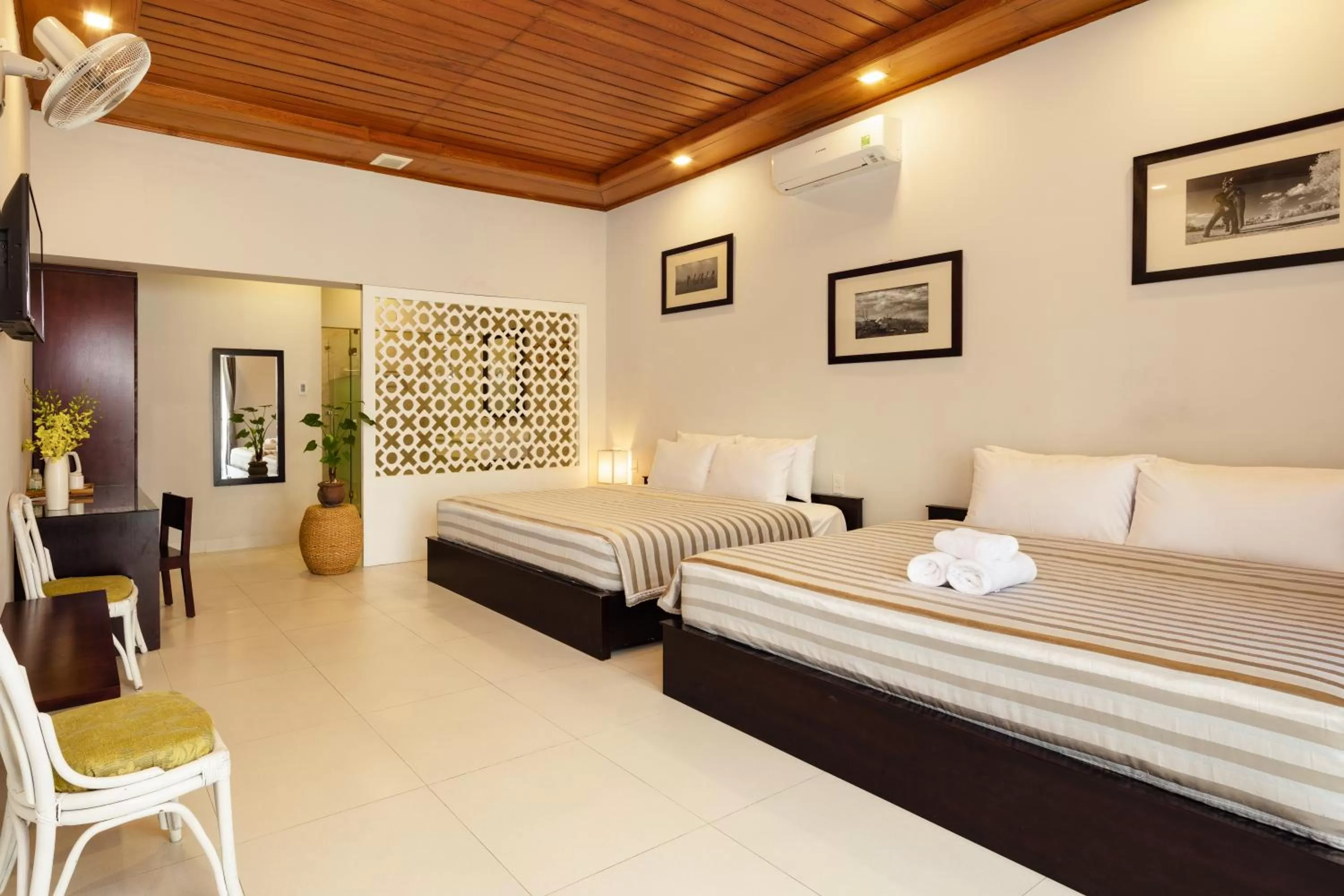 Bed in La Paloma Villa