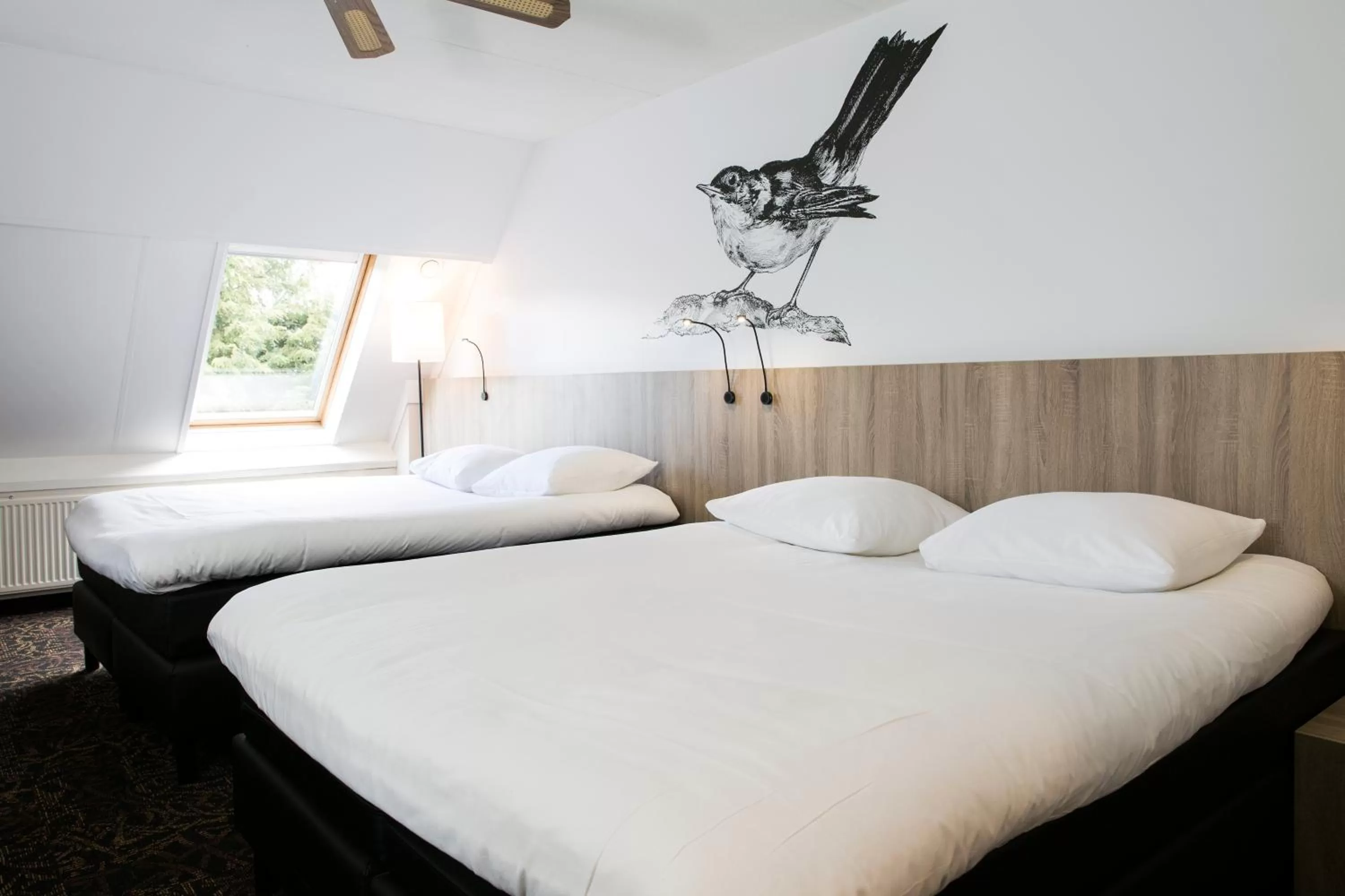 Family, Bed in Fletcher Hotel-Restaurant De Broeierd-Enschede