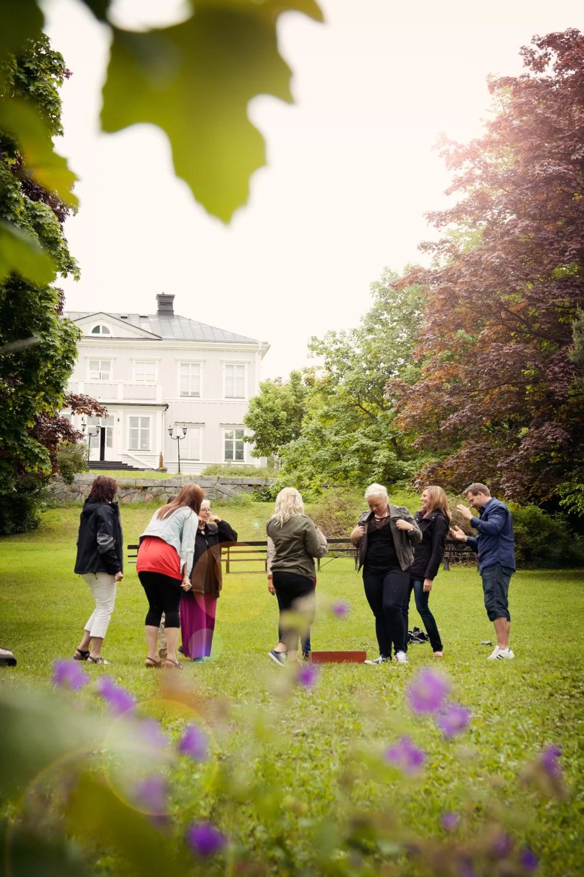 Garden in Söråkers Herrgård