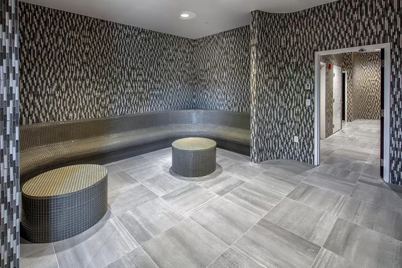 Sauna in YO1 Longevity & Health Resorts, Catskills