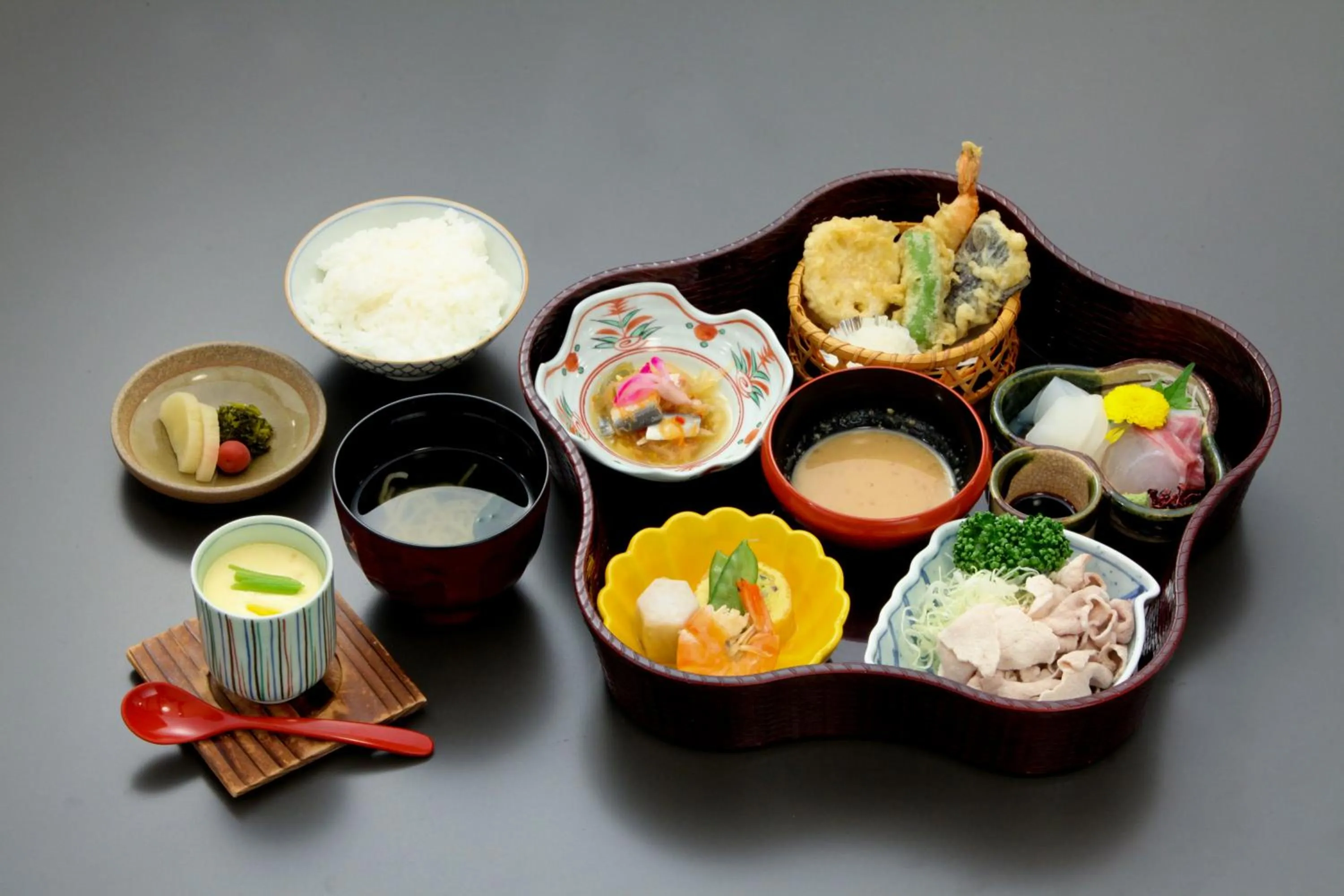 Food close-up in Ryori Ryokan Tsurugata