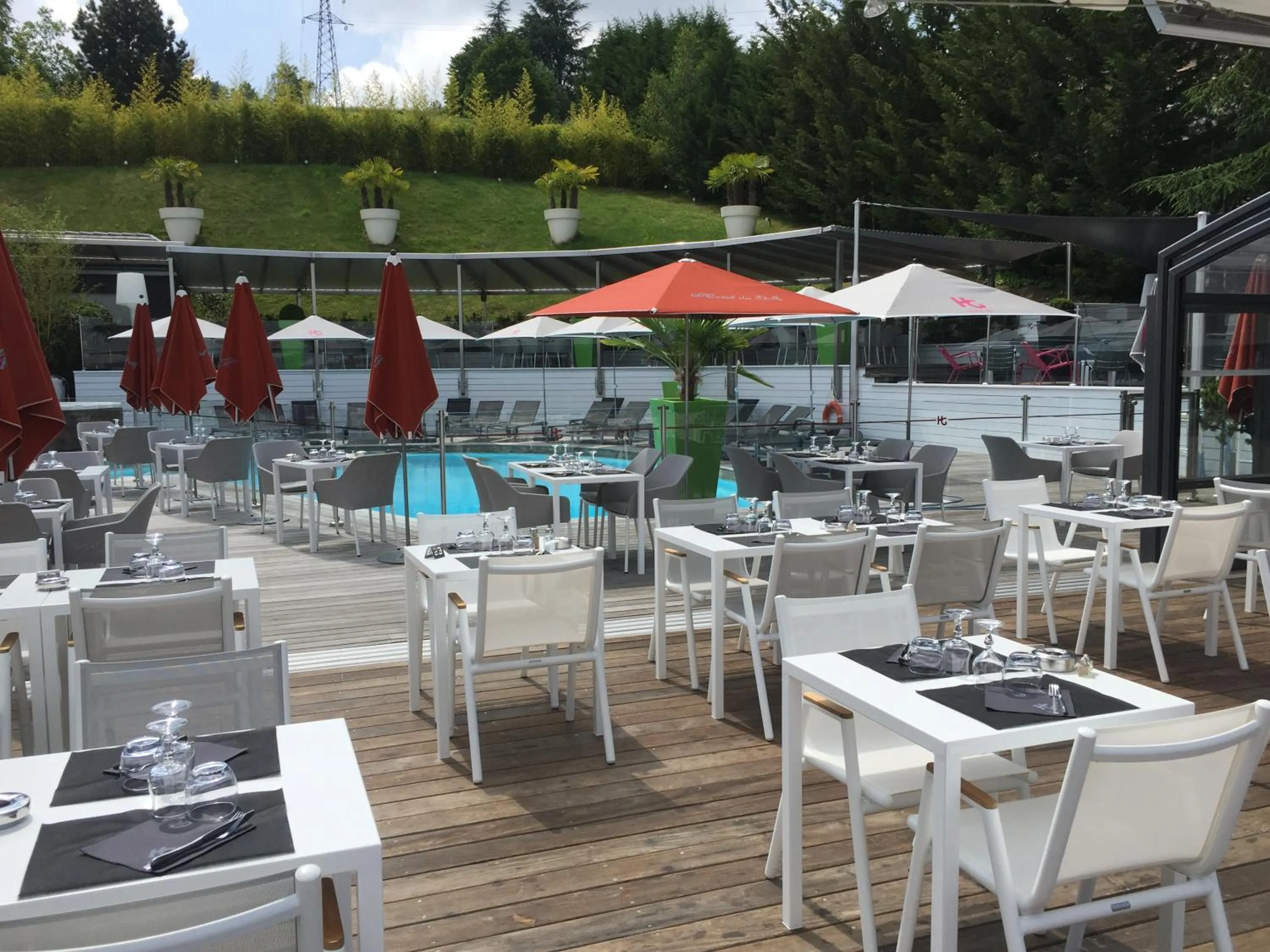 Patio in Hotel Du Golf