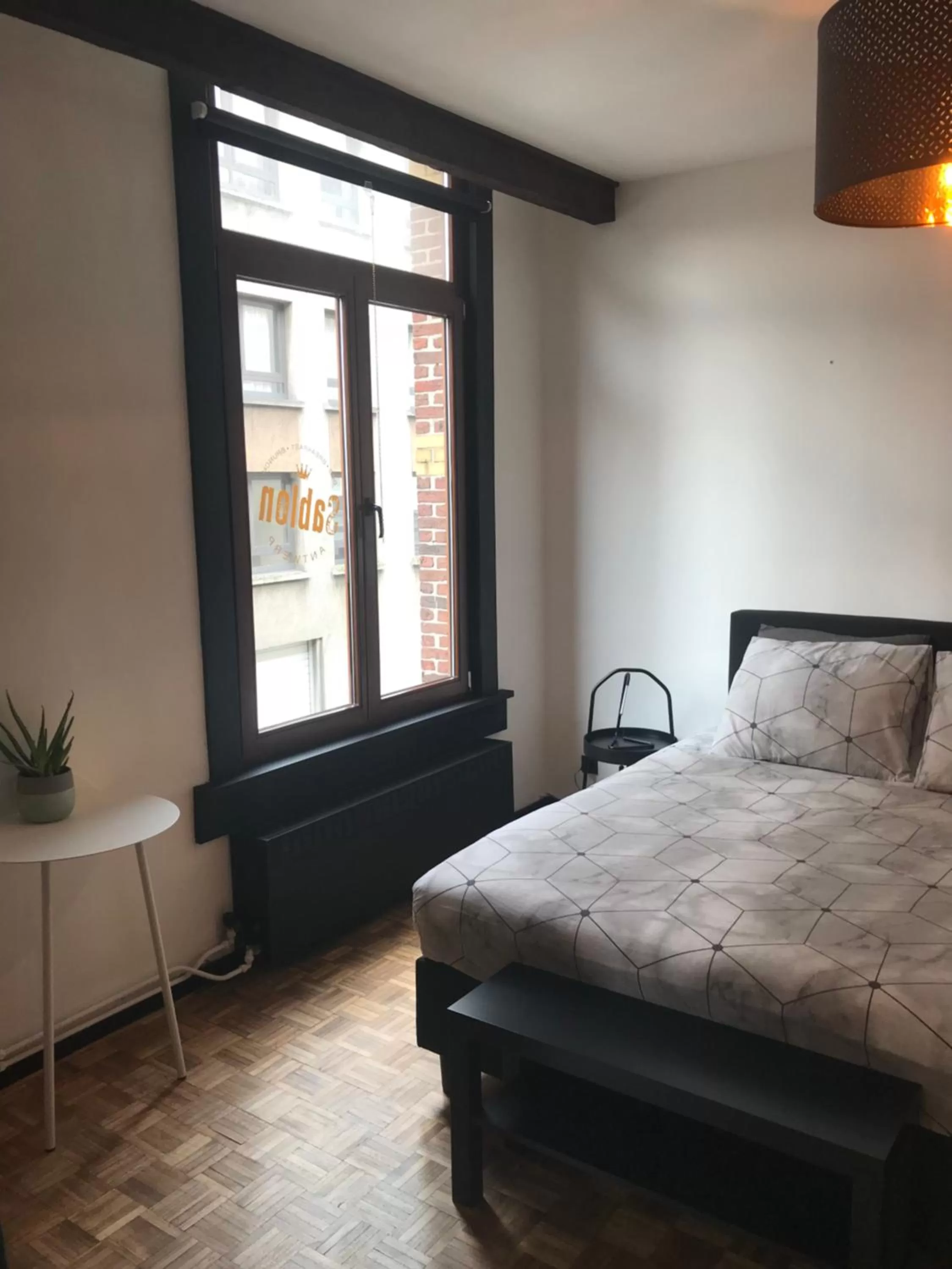 Bed in B&B Sablon Antwerp