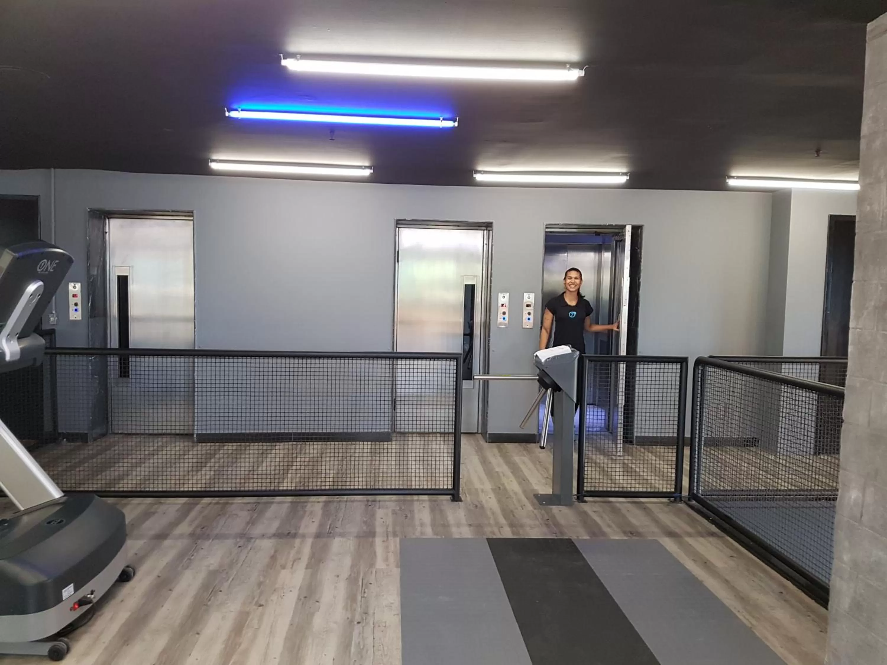 Fitness centre/facilities in Iracema Residence Hotel Flat