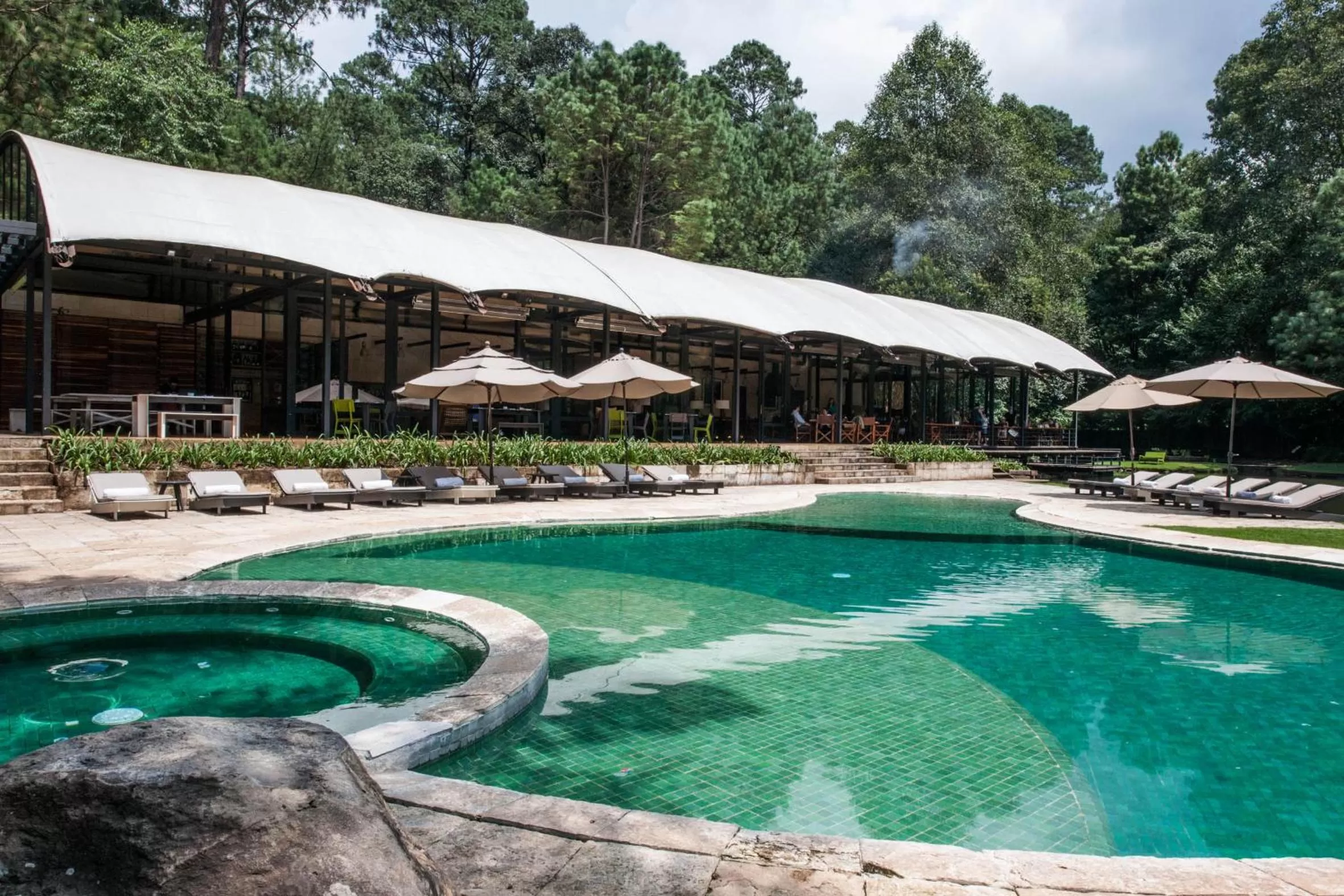 Swimming pool in Rodavento Boutique Hotel & Spa