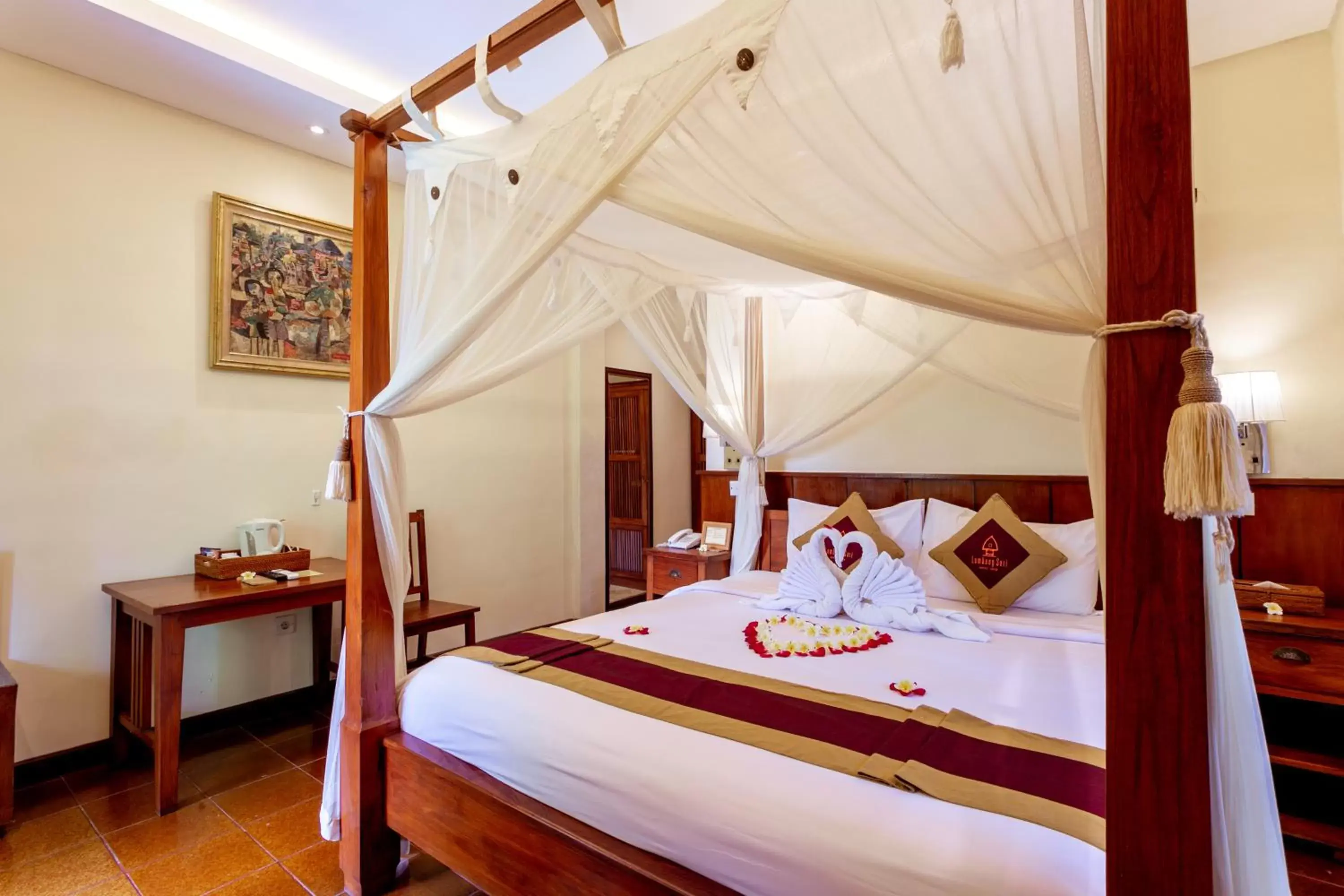 Superior Double or Twin Room in Lumbung Sari Ubud Hotel - CHSE Certified Superior Double or Twin Room in Lumbung Sari Ubud Hotel - CHSE Certified