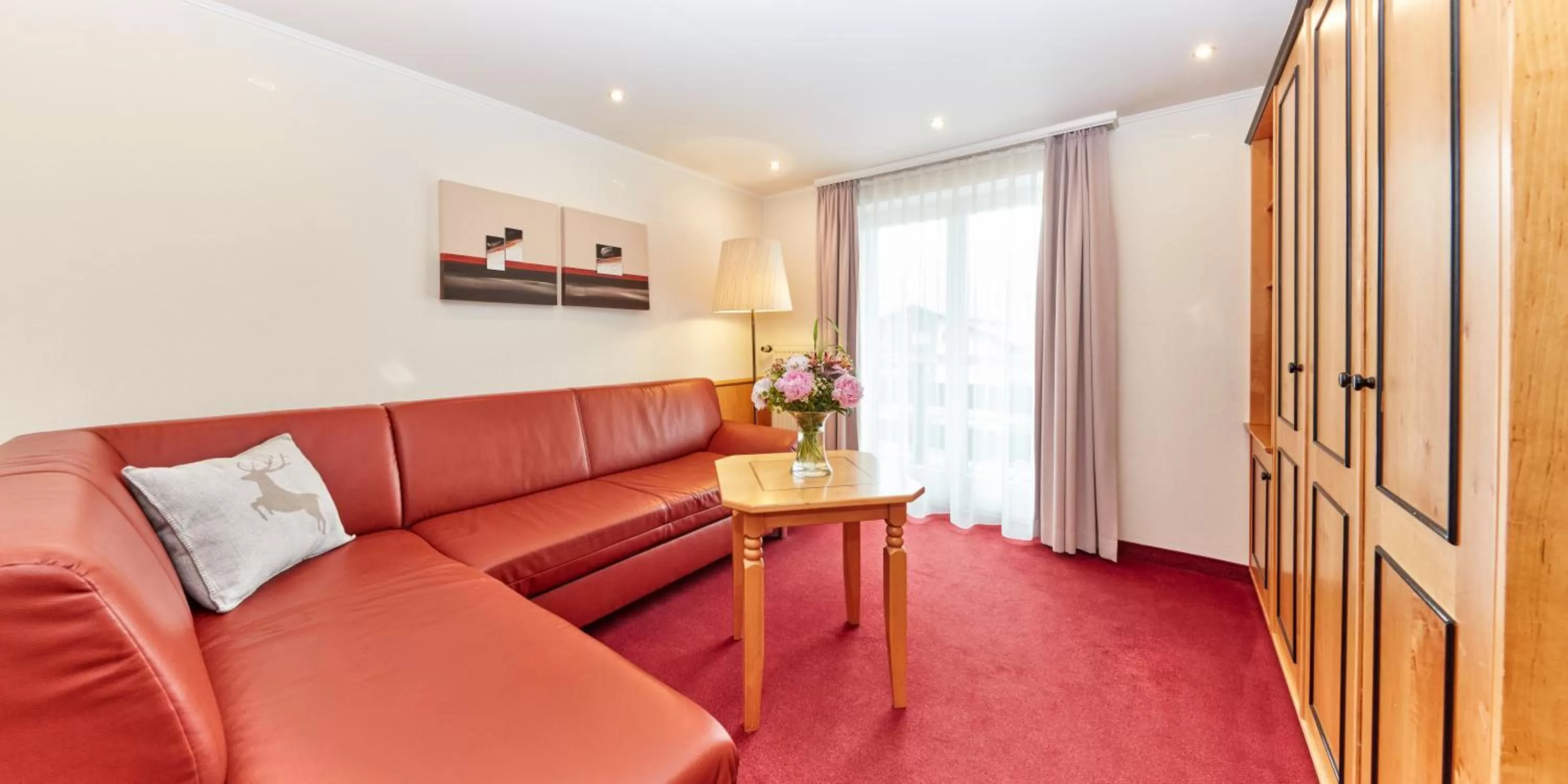 Photo of the whole room, Seating Area in Hotel Riezler Hof