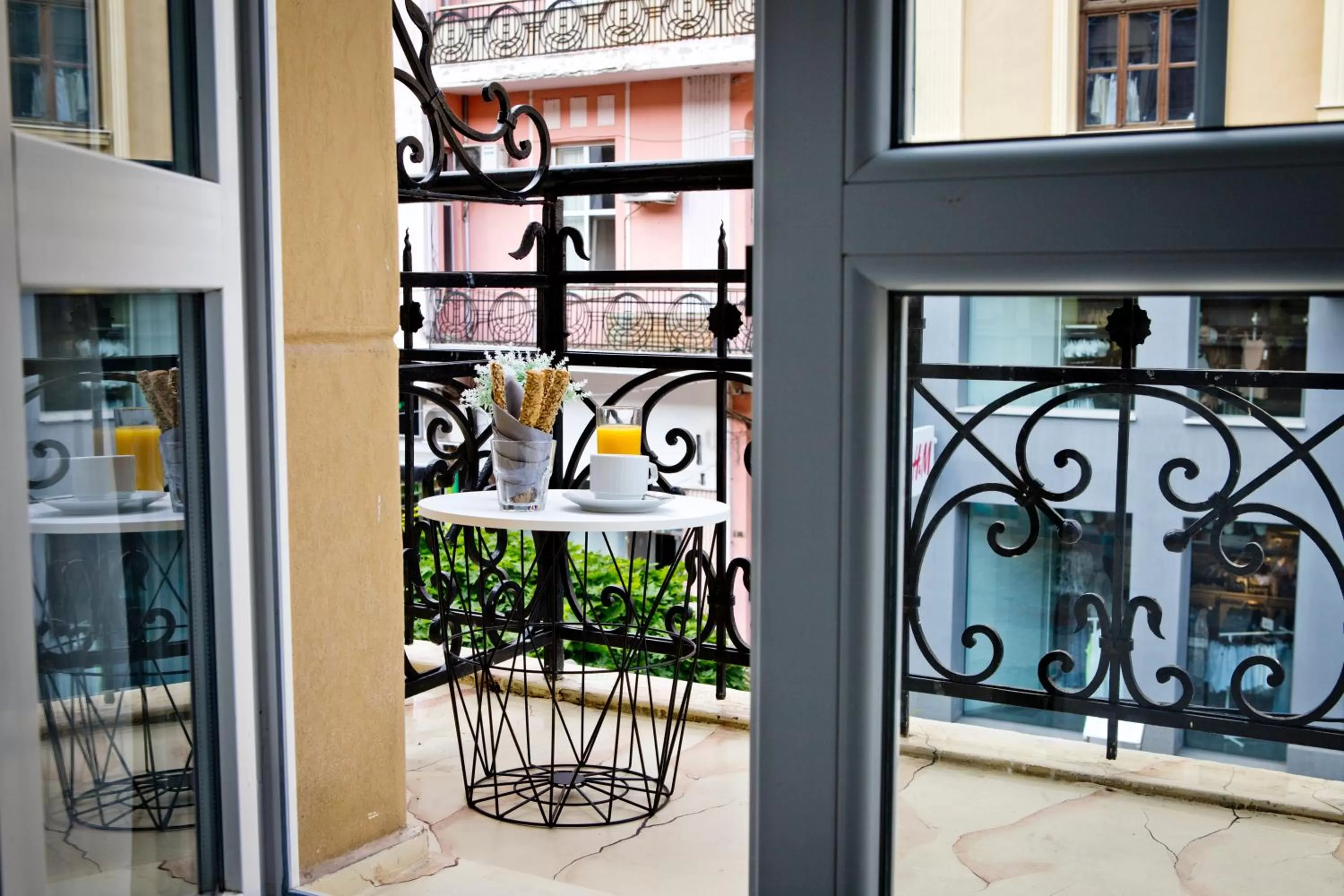 Balcony/Terrace in Plovdiv City Center Hotel