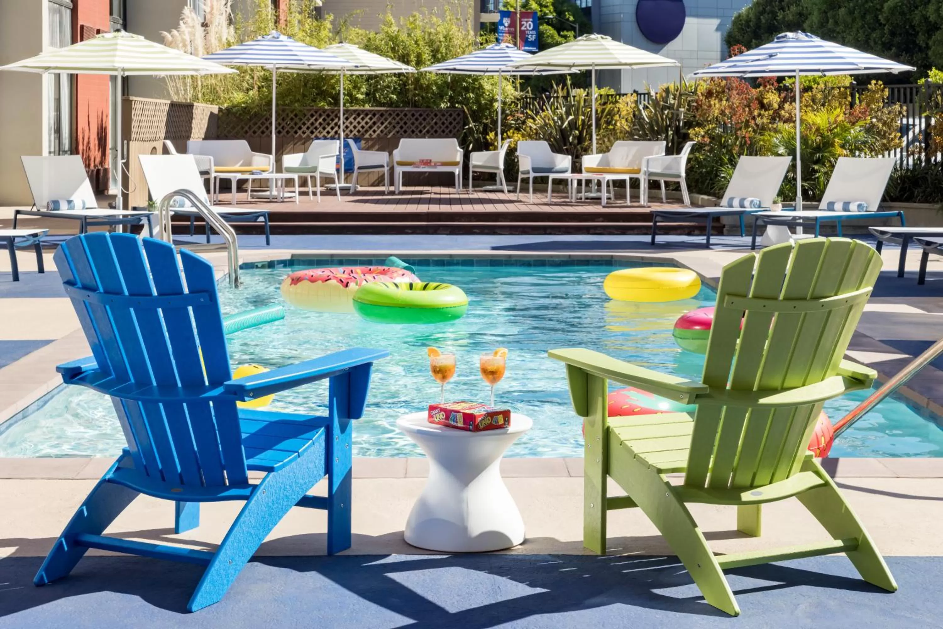 Swimming pool in Hotel Caza Fisherman's Wharf