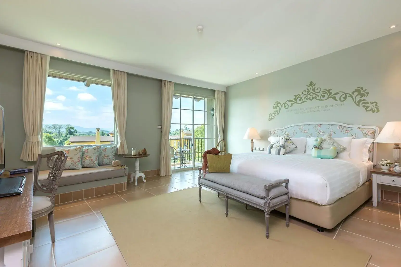 Superior Double or Twin Room with Lake View ( 24 hours Use of Room ) in U Khao Yai Superior Double or Twin Room with Lake View ( 24 hours Use of Room ) in U Khao Yai