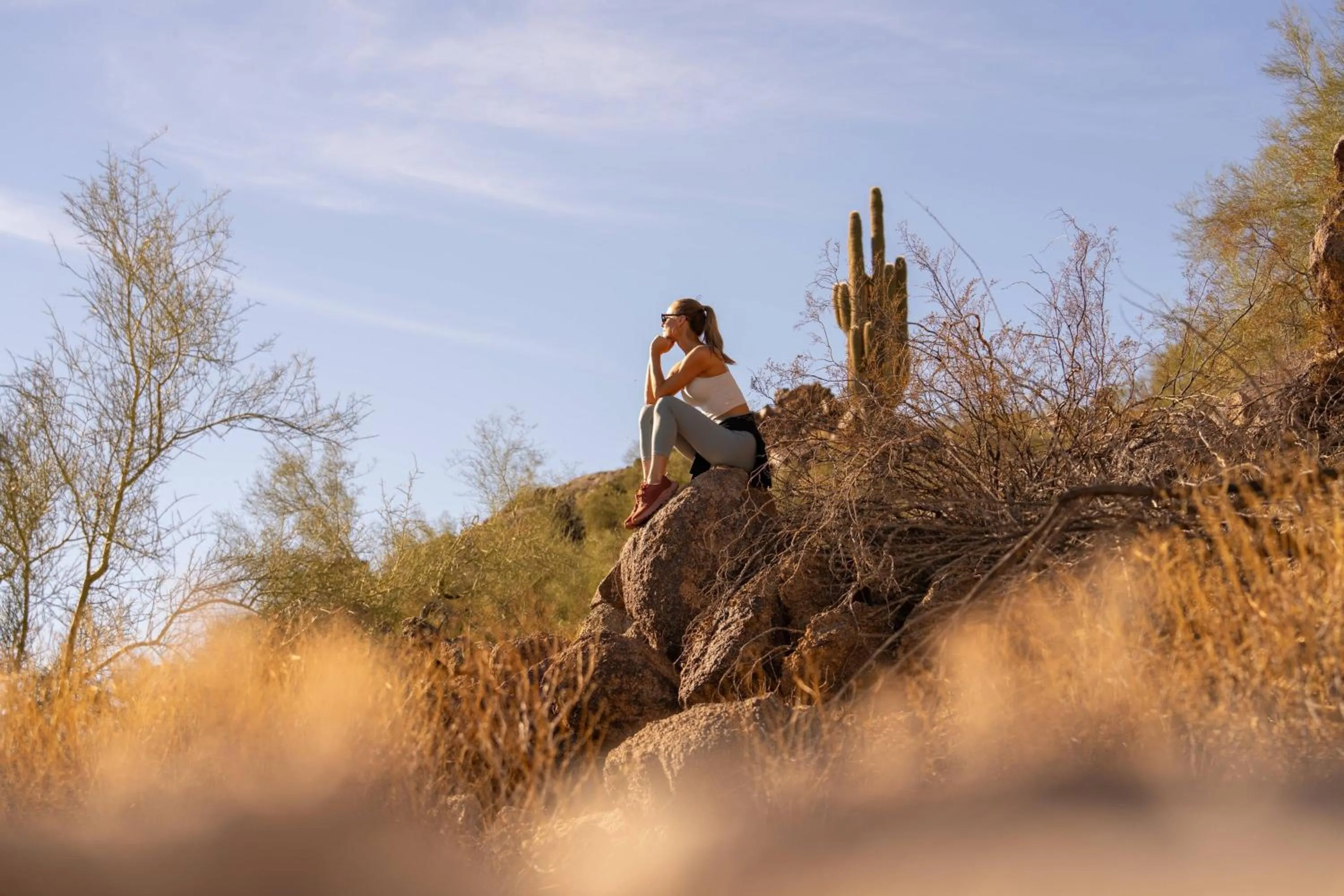 Hiking in The Canyon Suites at The Phoenician, a Luxury Collection Resort, Scottsdale
