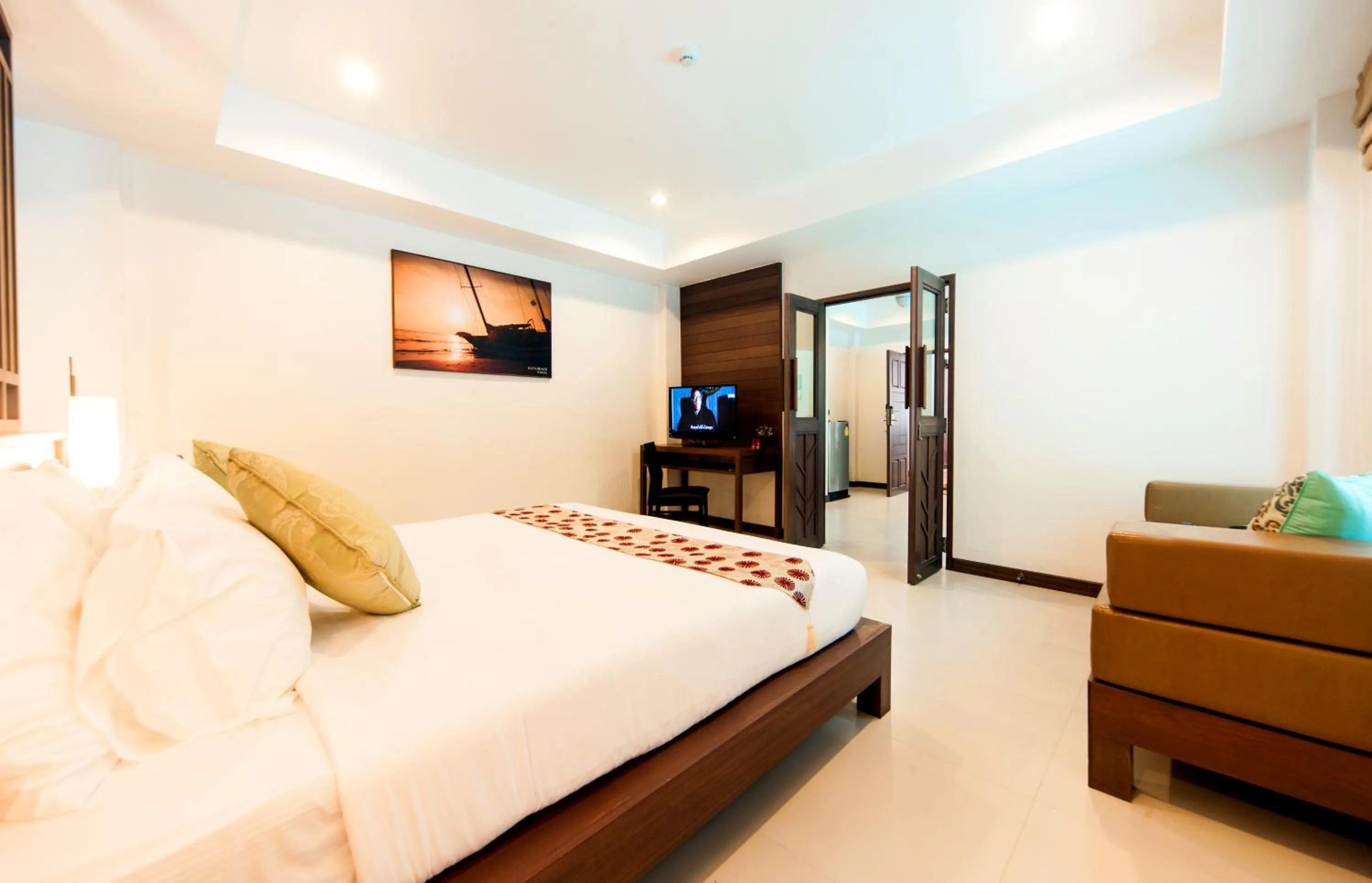 Decorative detail, Bed in Ratana Hill Patong