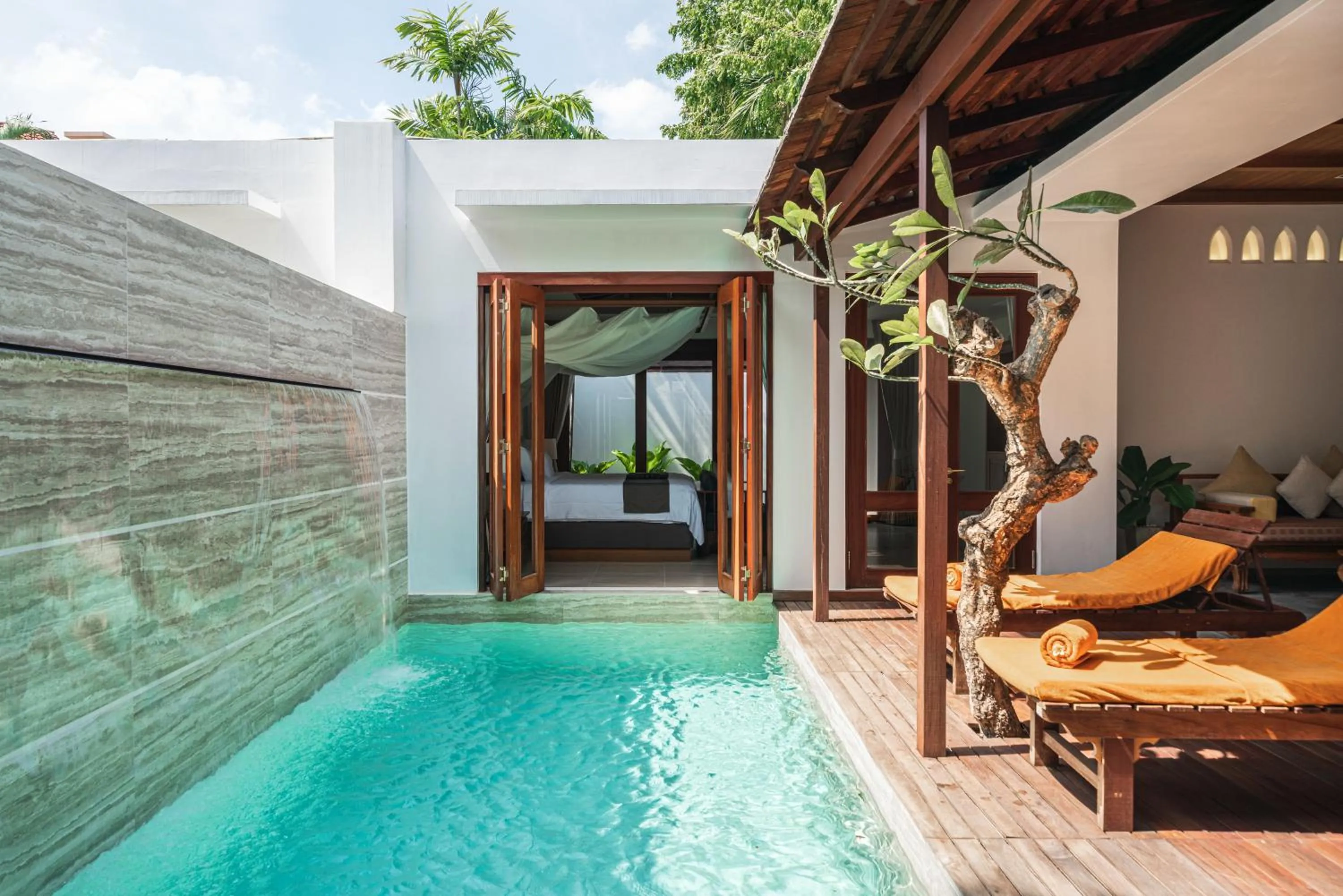 Decorative detail in Malisa Villa Suites - SHA Extra Plus